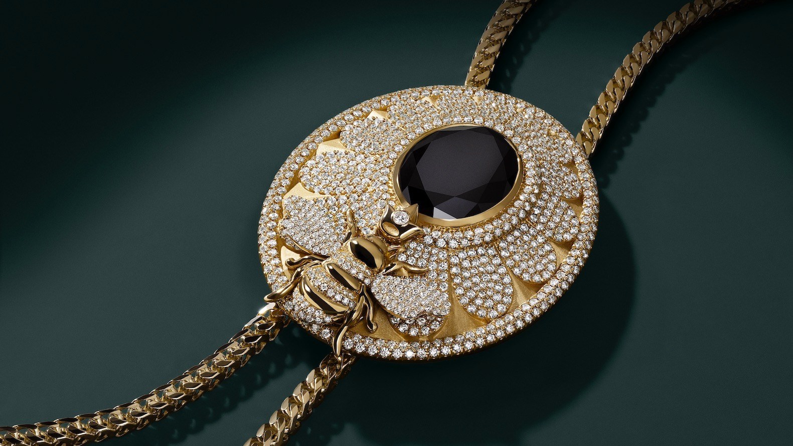 diamond bolo tie