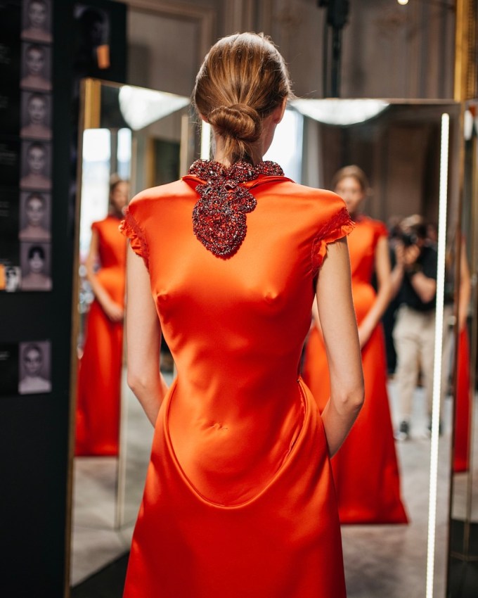 Salvador Dali-Inspired Heart From Elsa Schiaparelli Haute Couture Fall/Winter 2025–2026 Collection.