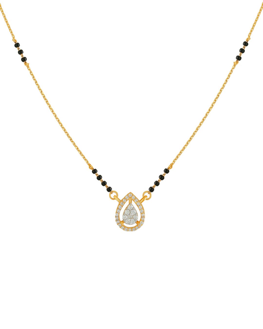 Single diamond mangalsutra for everyday use