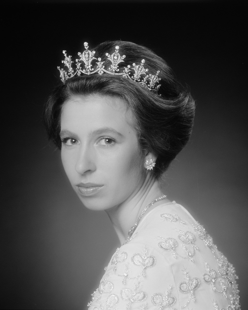 Princess Anne wears the Festoon Tiara