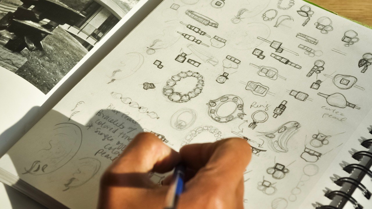 White Space Ring Design Sketches 