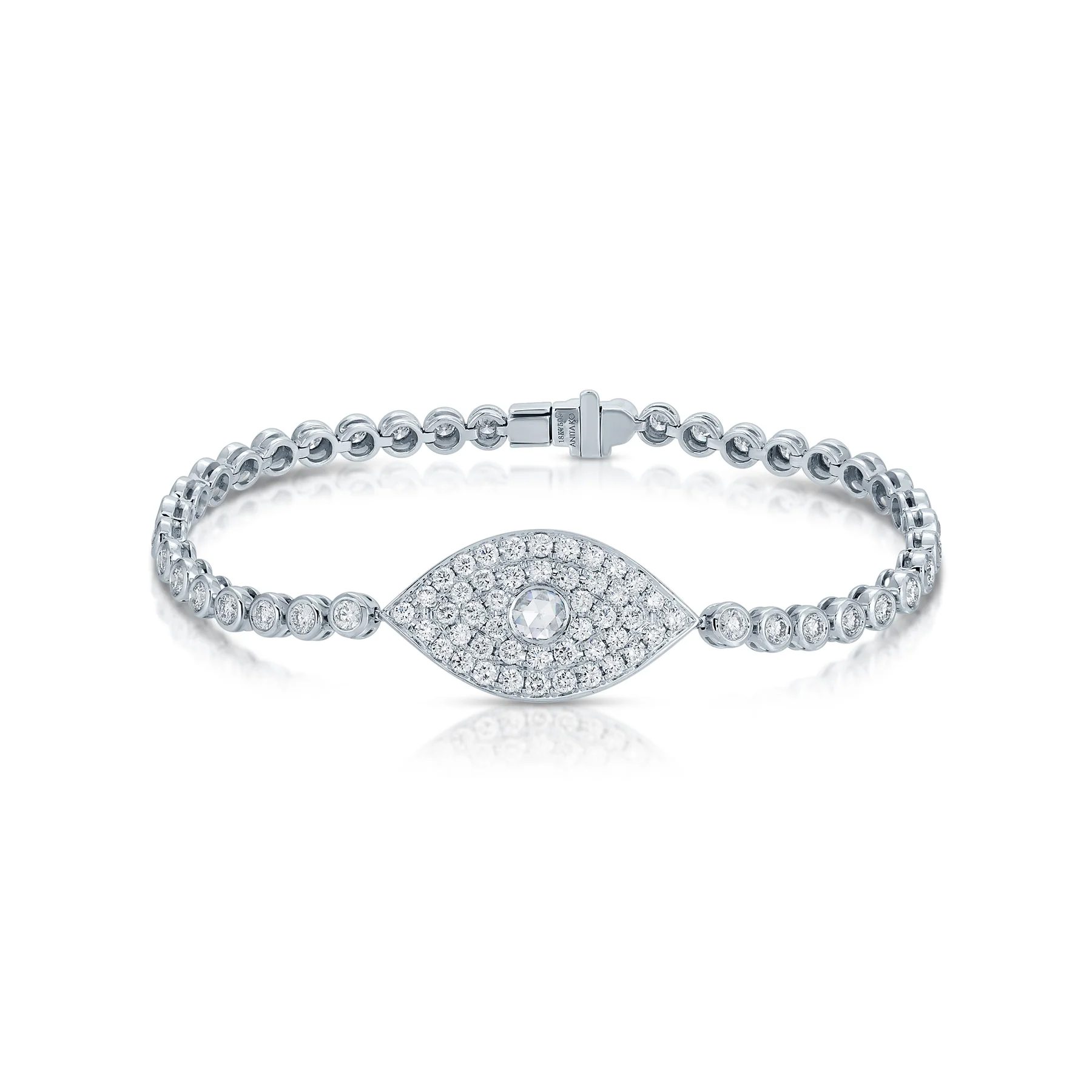 diamond evil eye jewelry: evil eye bracelet