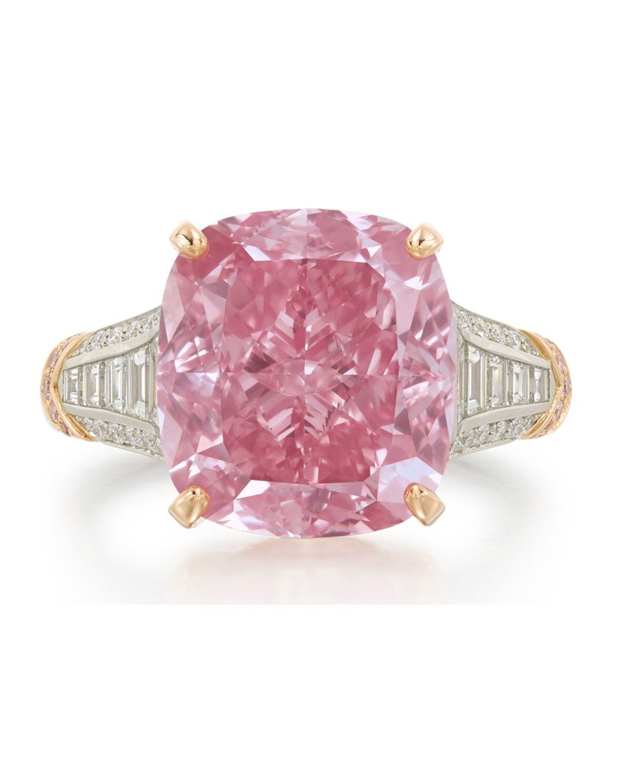 The Glowing Rose Diamond