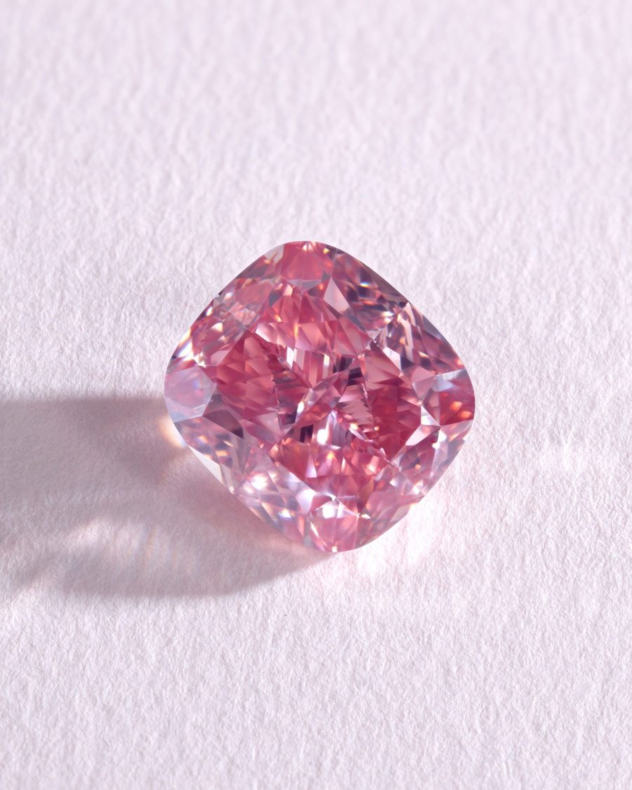 The Glowing Rose Diamond