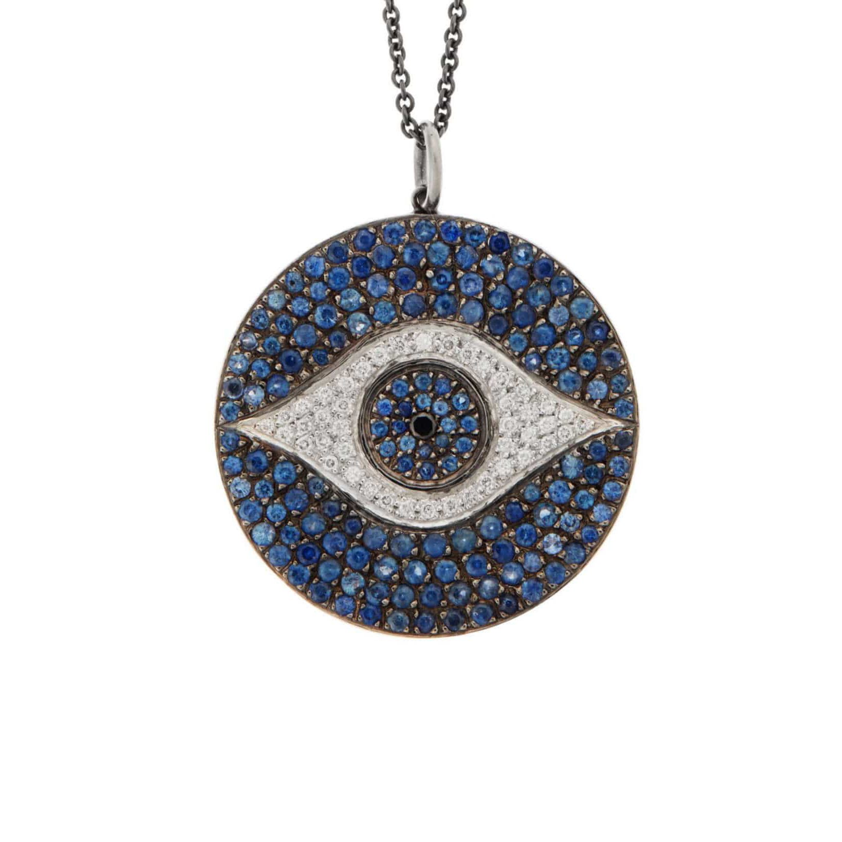 diamond evil eye jewelry
