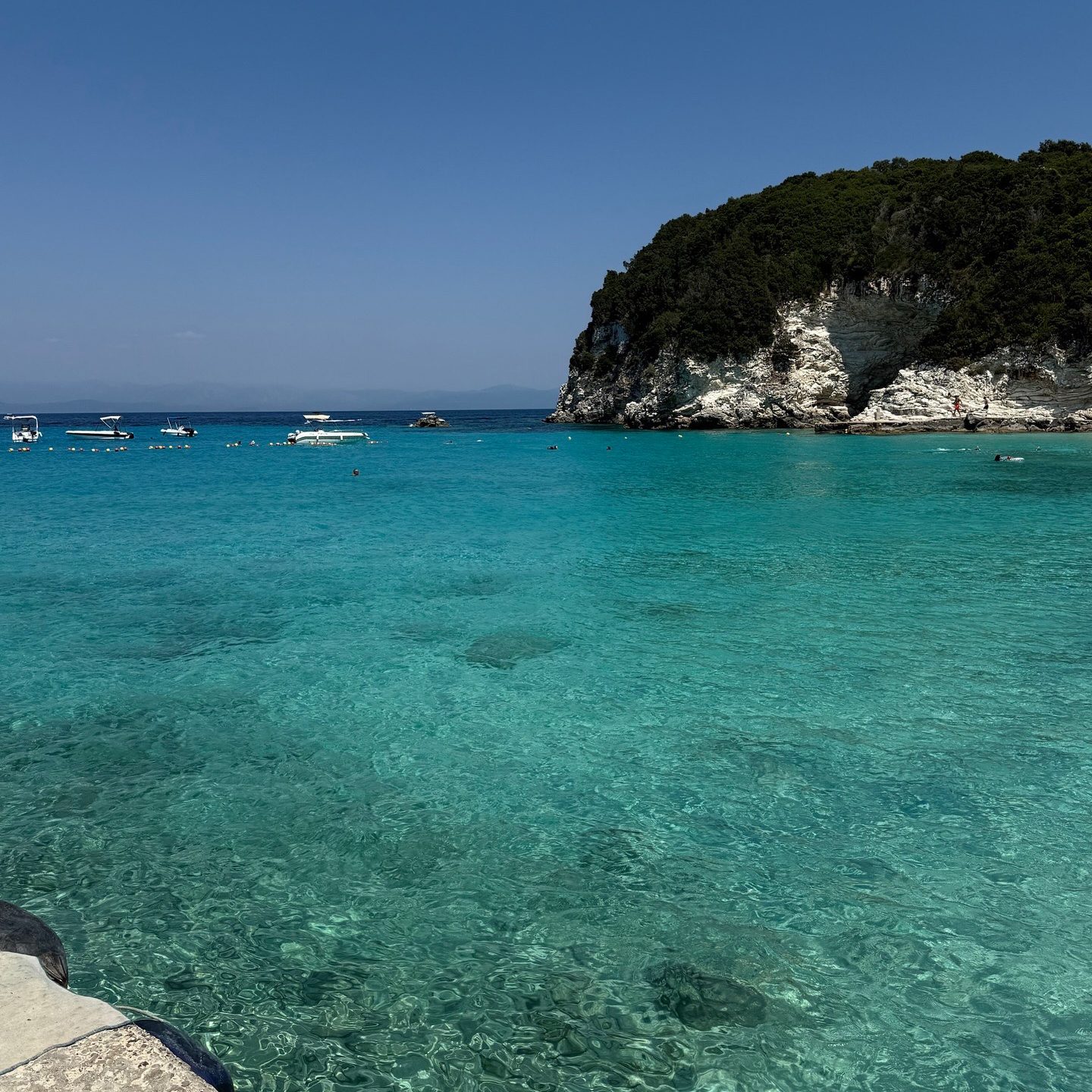Ionian sea in Greece