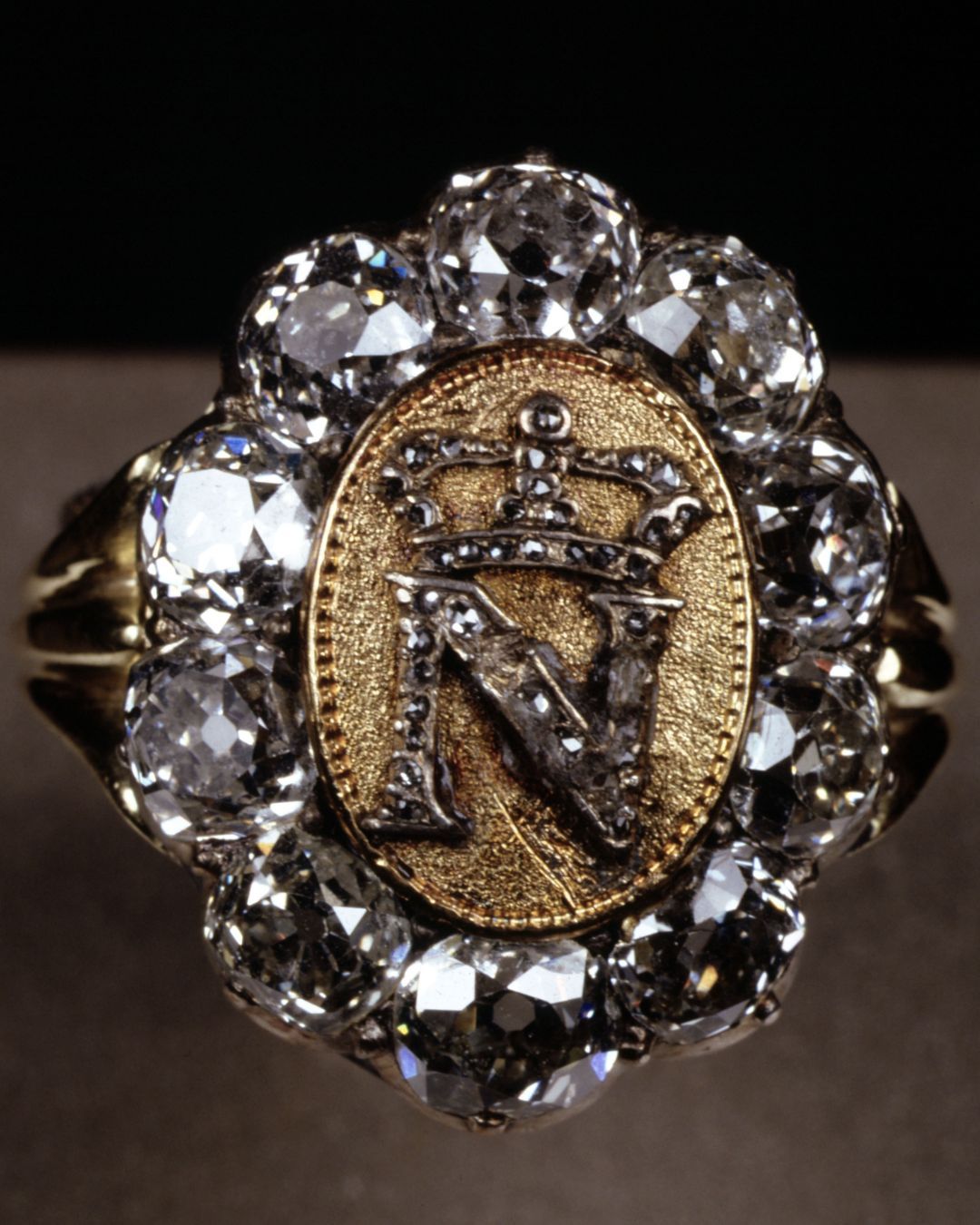 Nitot (today known as Chaumet) signet ring with the Napoleon monogram circa 1809