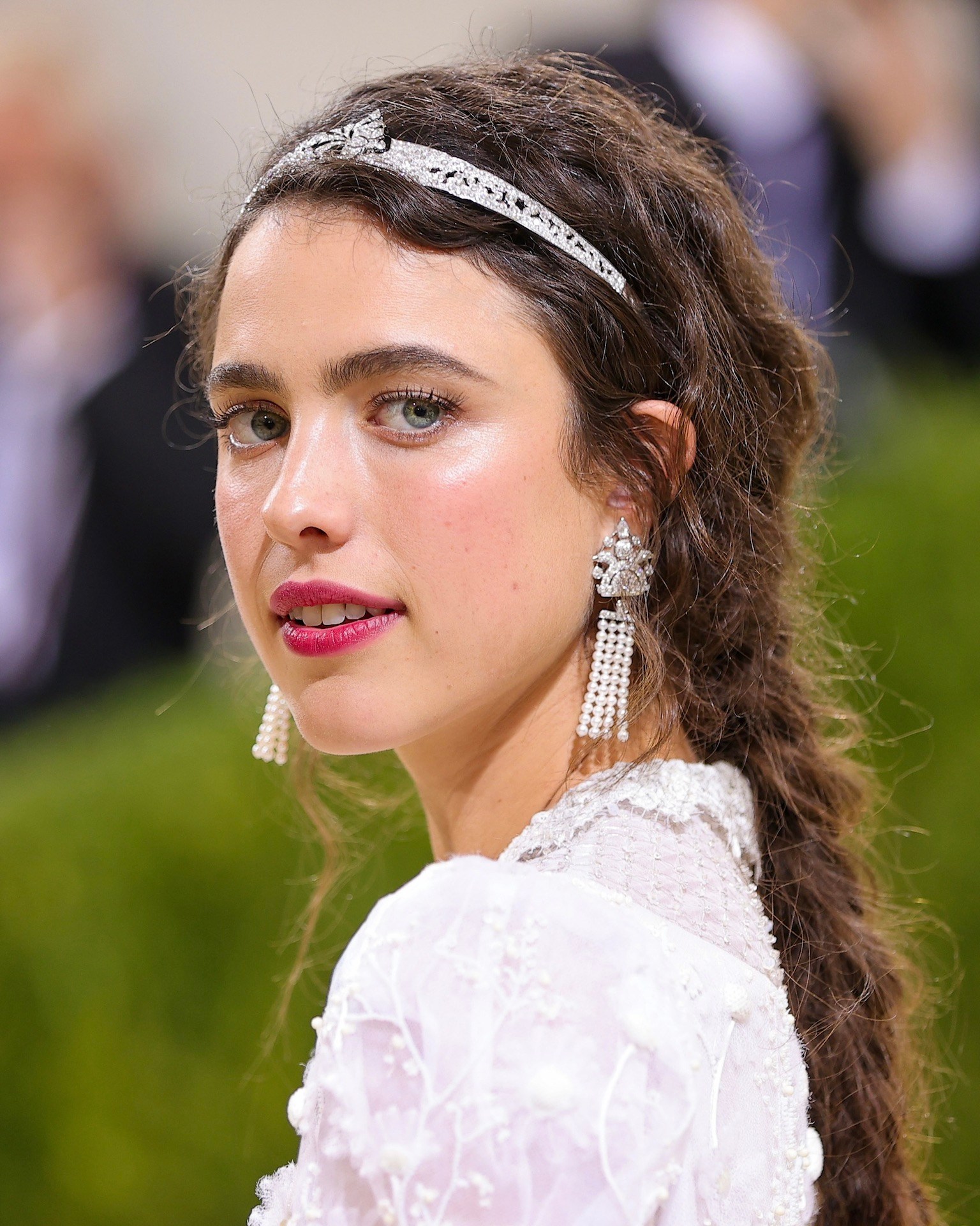 Margaret Qualley attends The 2021 Met Gala Celebrating In America: A Lexicon Of Fashion at the Metropolitan Museum of Art on September 13, 2021 in New York City. (Getty Images)