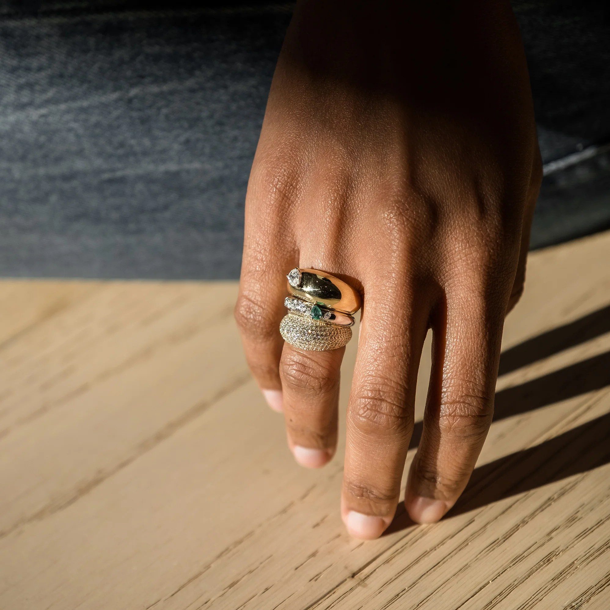 diamond bombe ring
