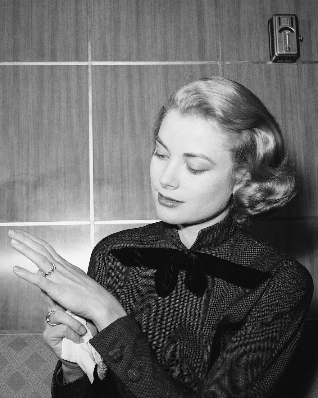 Best celebrity engagement rings of all time Grace Kelly's 10.48-carat emerald-cut diamond and platinum engagement ring by Cartier.