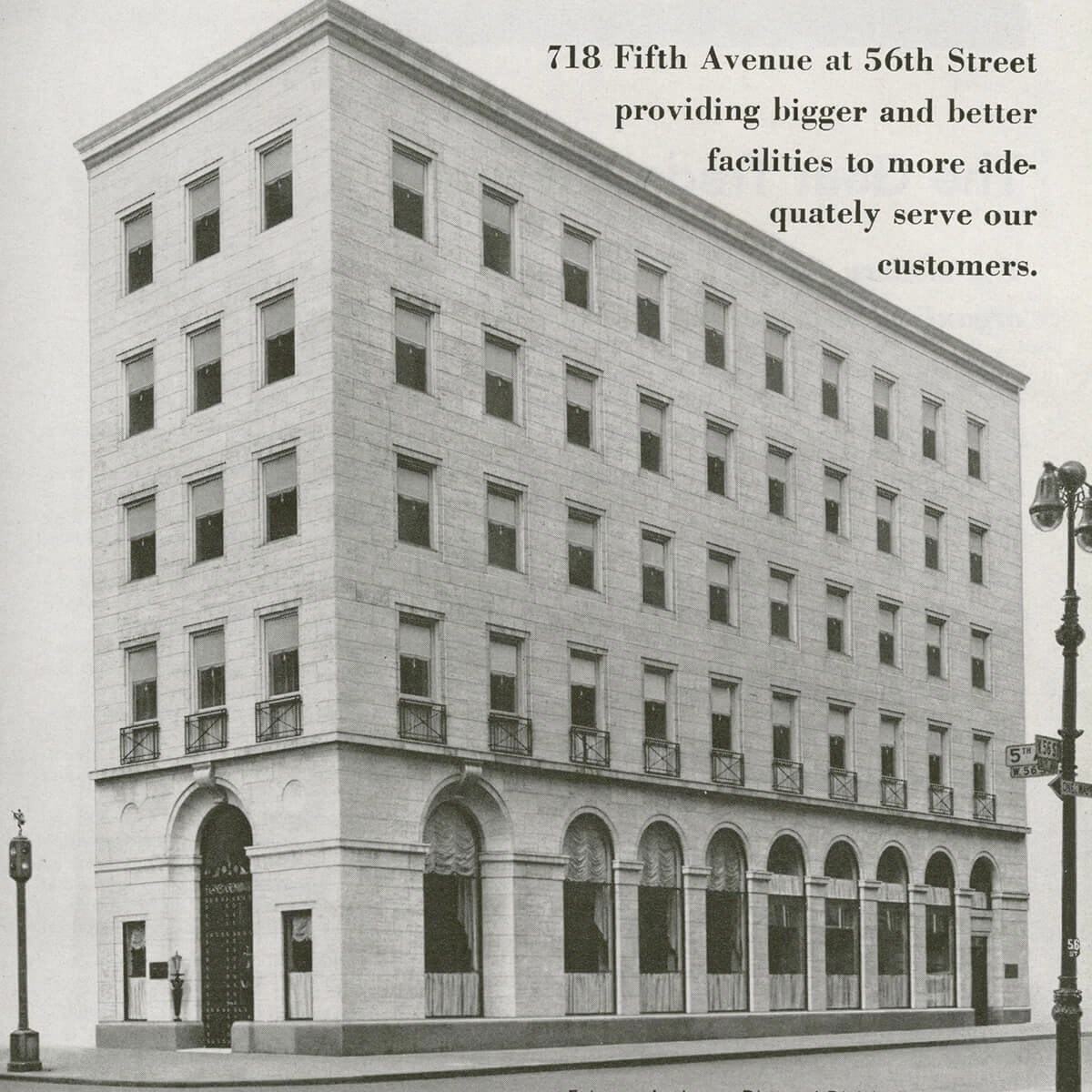 Harry Winston 718 Fifth Avenue Salon in 1960. (Courtesy of Harry Winston)