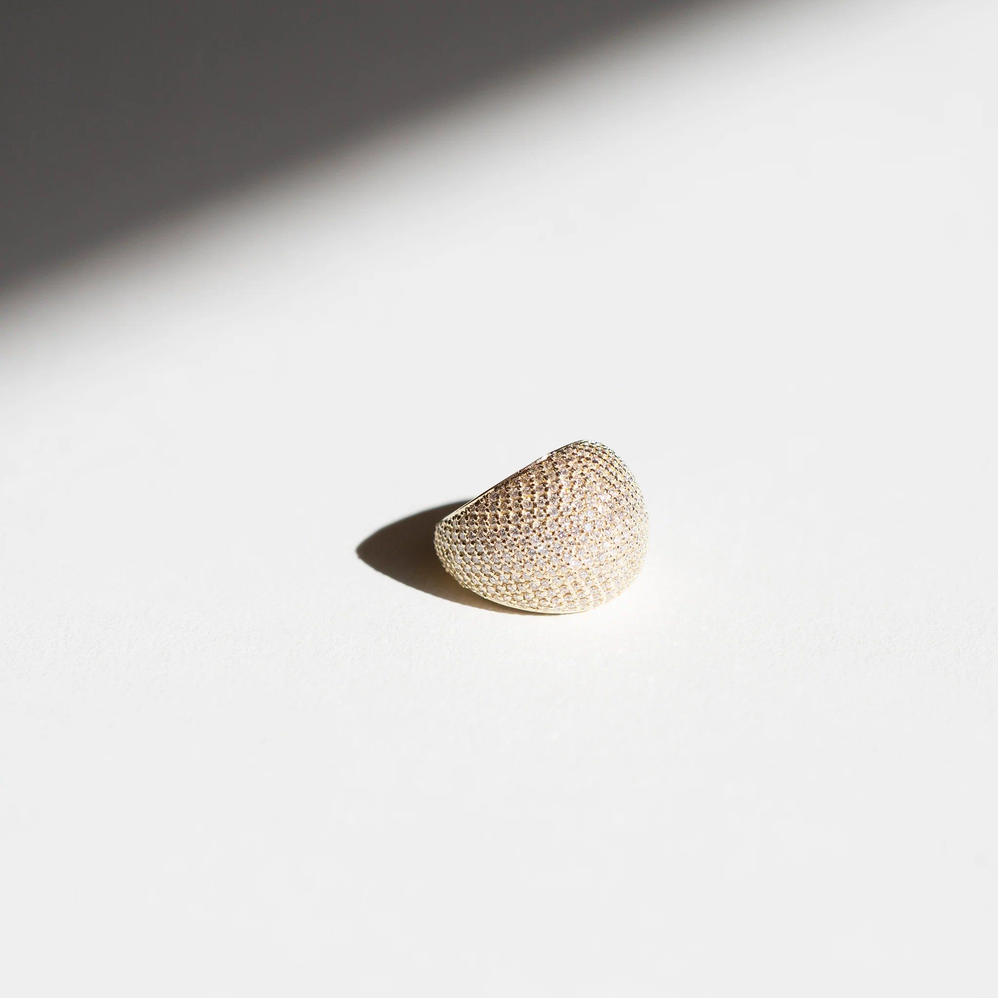 Grace Lee diamond bombe ring
