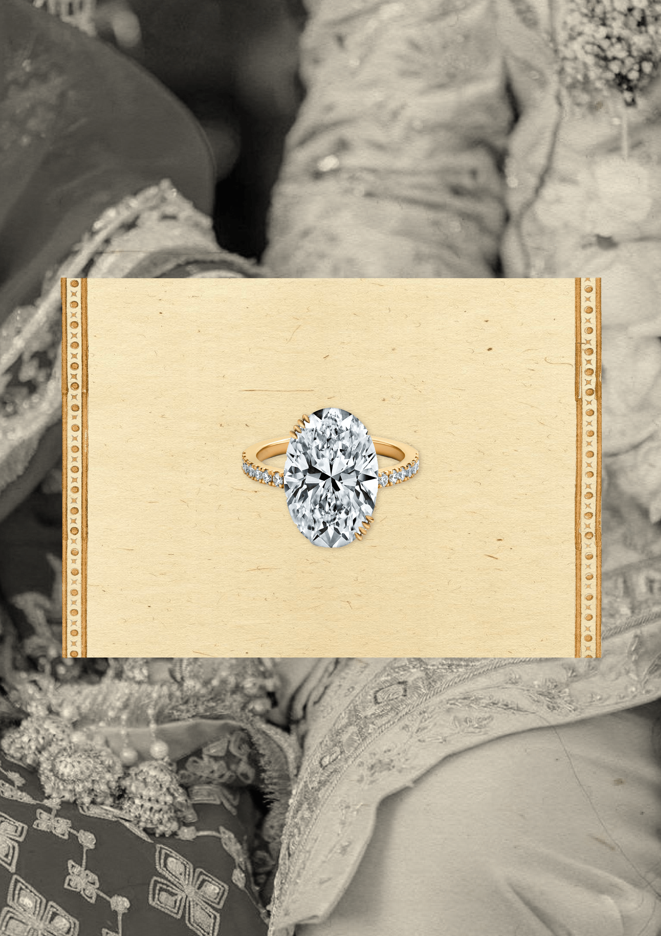Natural Diamond Engagement Ring
