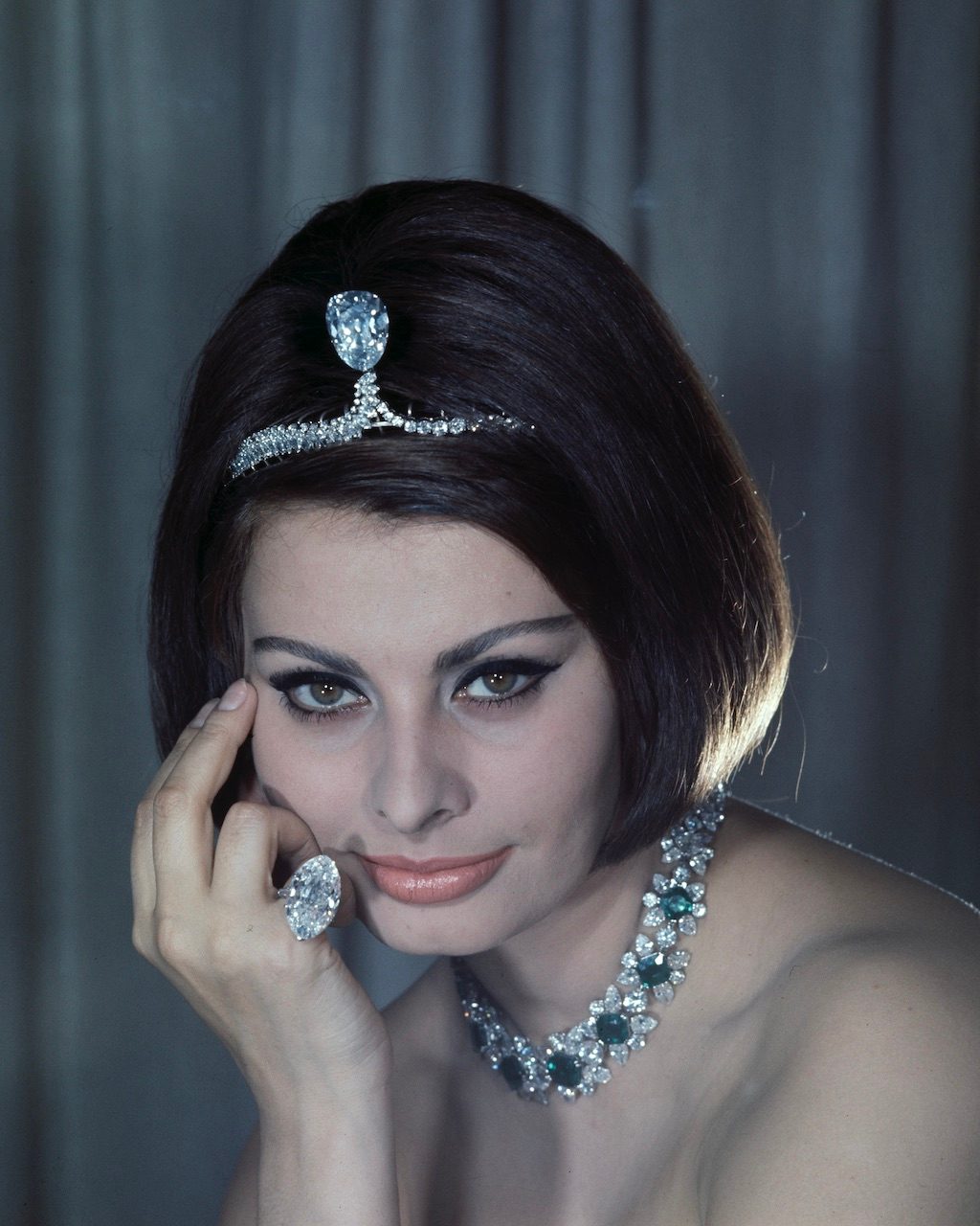 Sophia Loren Wore Jewels From the Collection of the King of Nepal in 1962