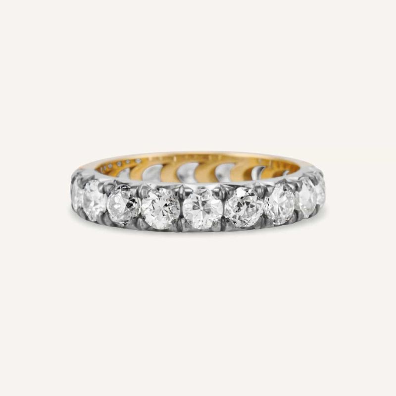 old european cut diamond ring
