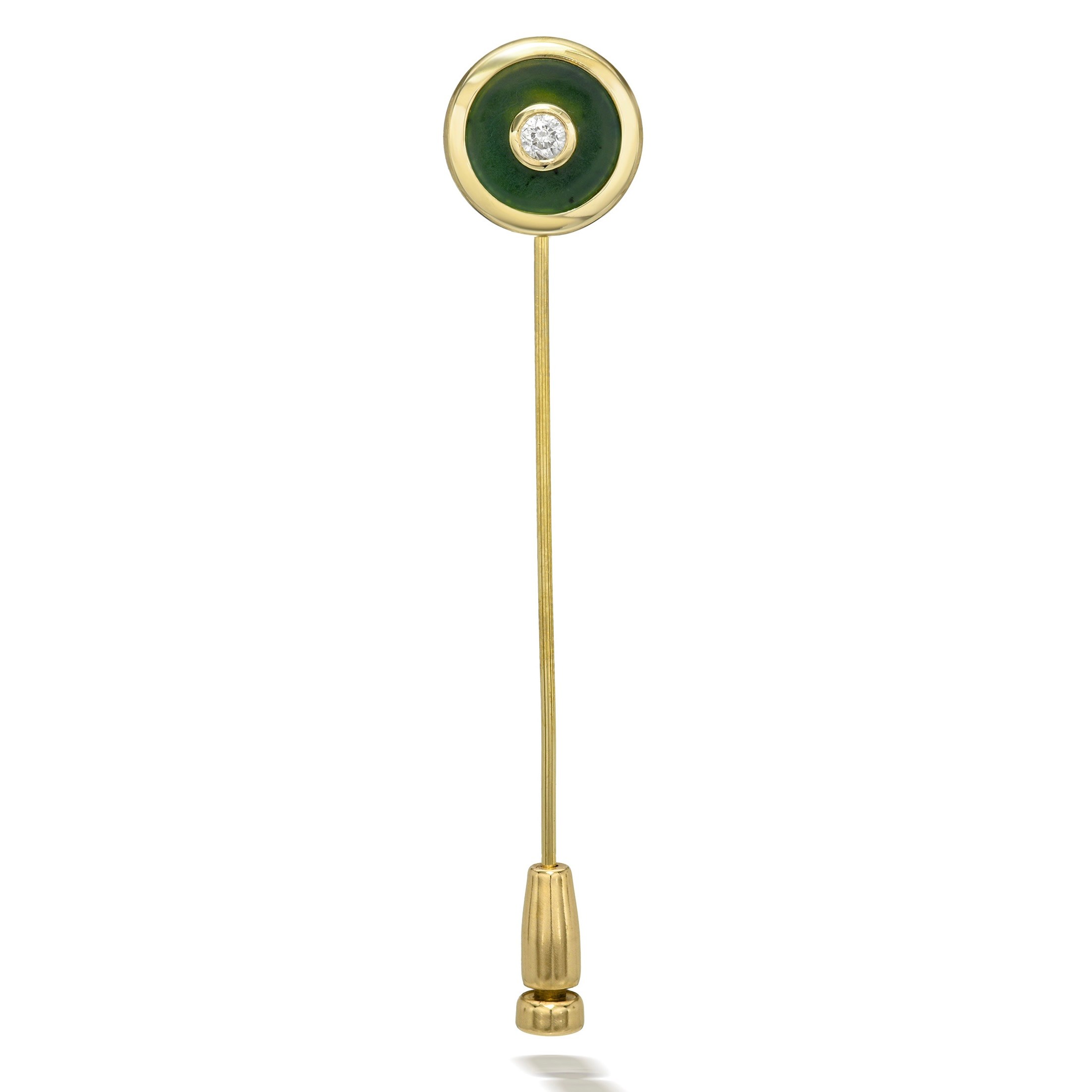 affordable diamond jewelry: diamond pin