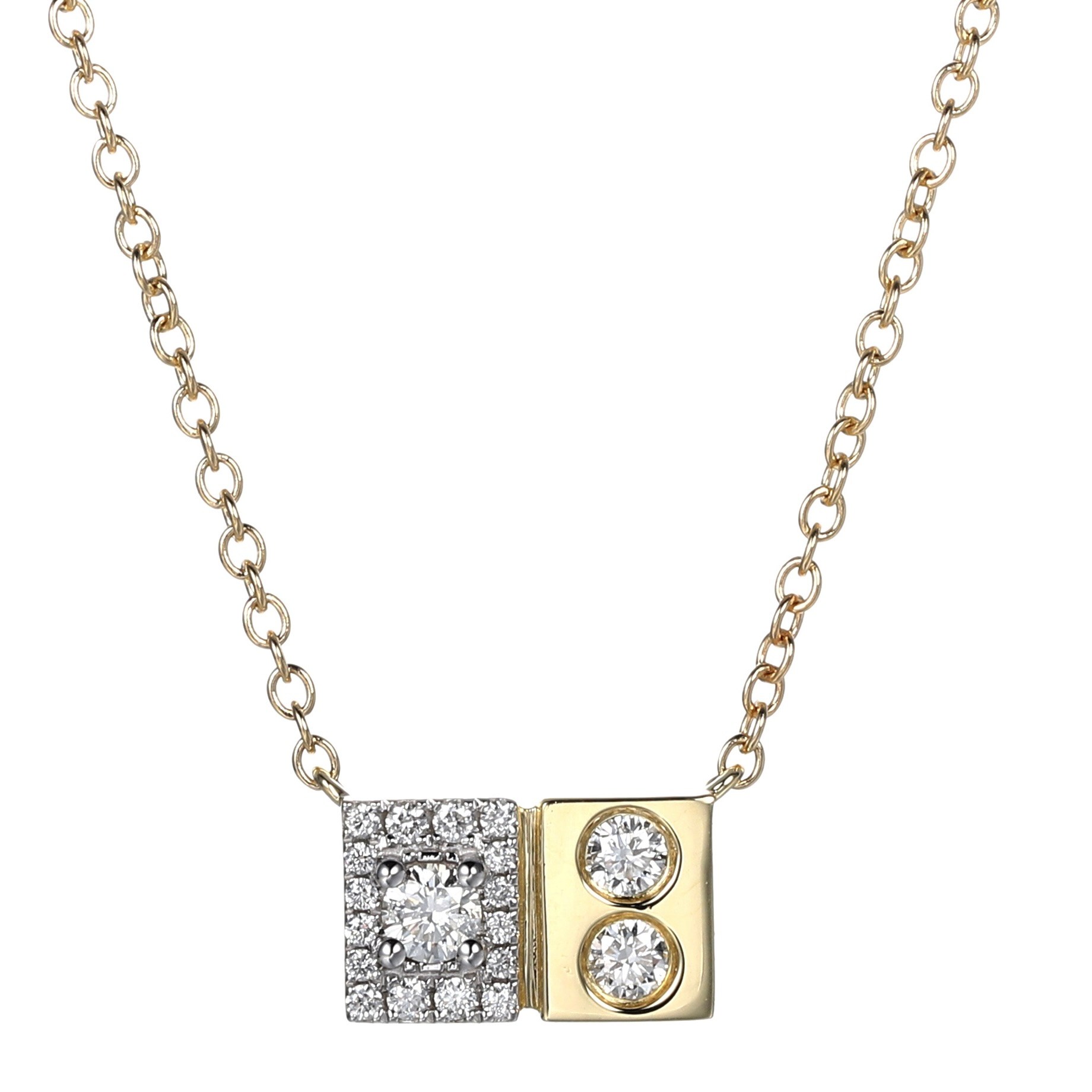 affordable diamond jewelry: diamond pendant