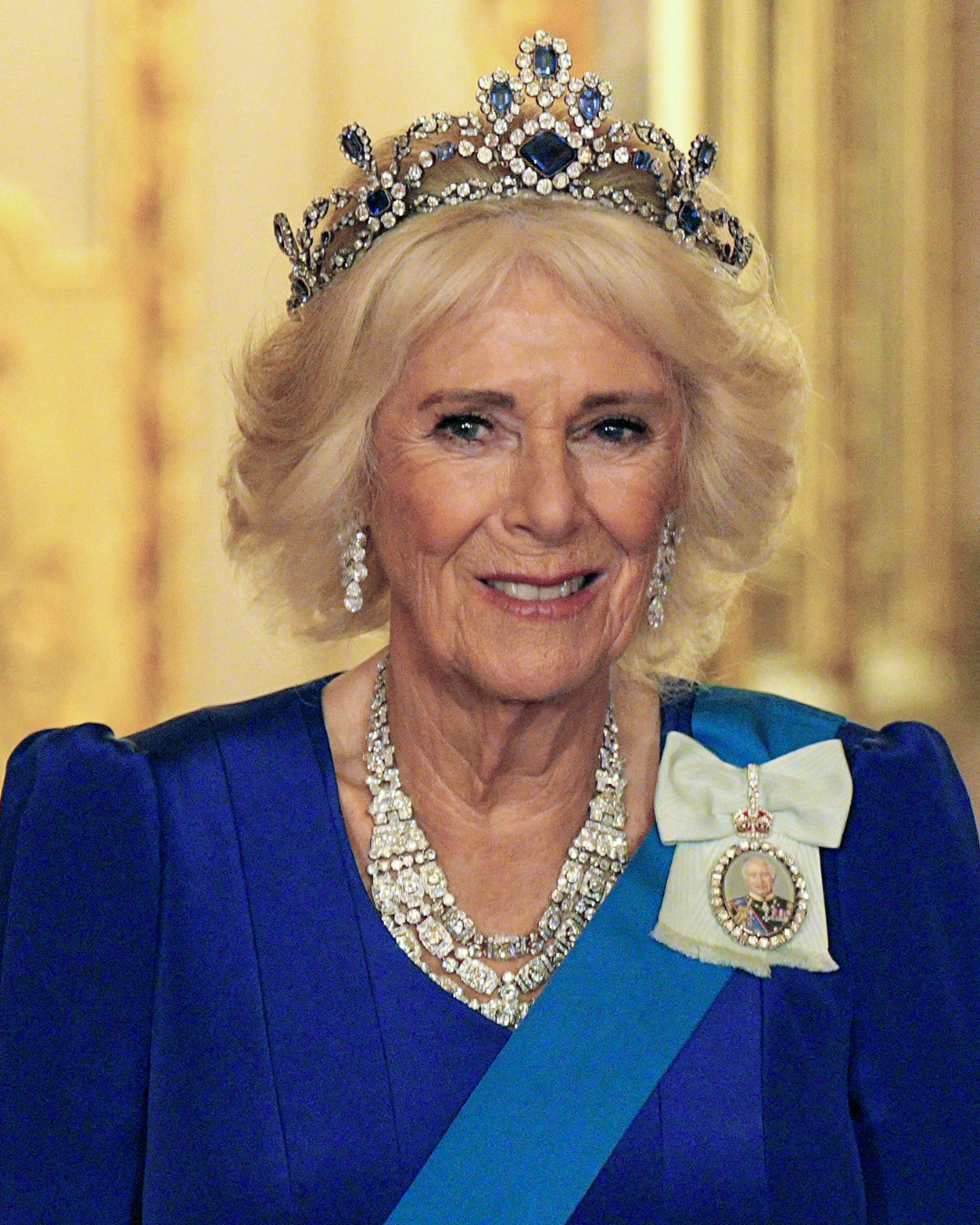windsor castle state banquet queen camilla