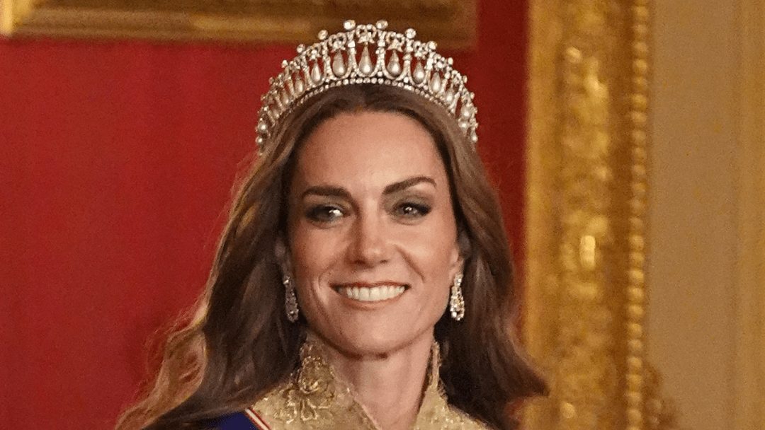 State Banquet Kate Middleton Lovers Knot tiara