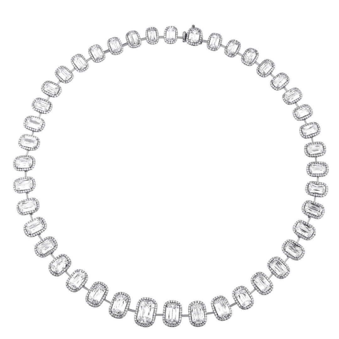 ashoka diamond necklace
