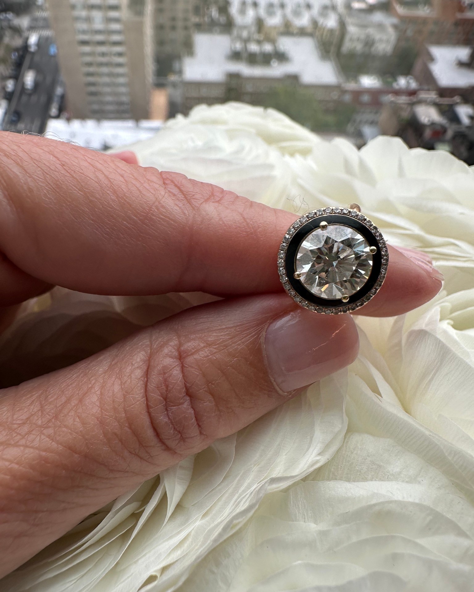 Alexis Wolfe's Engagement Ring Redesign by Selim Mouzannar
