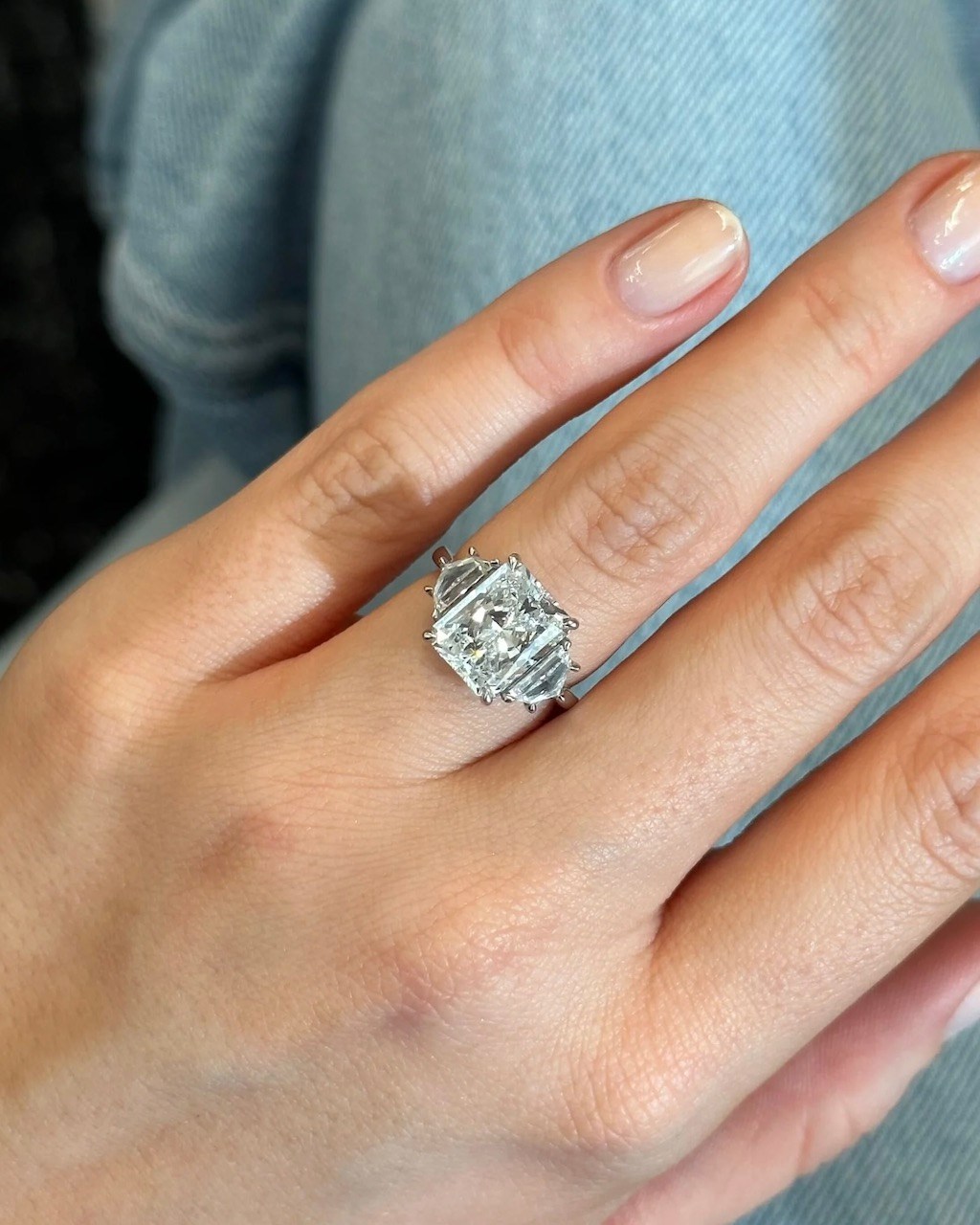 Stephanie Gottlieb 4.01CT Radiant Cut Diamond