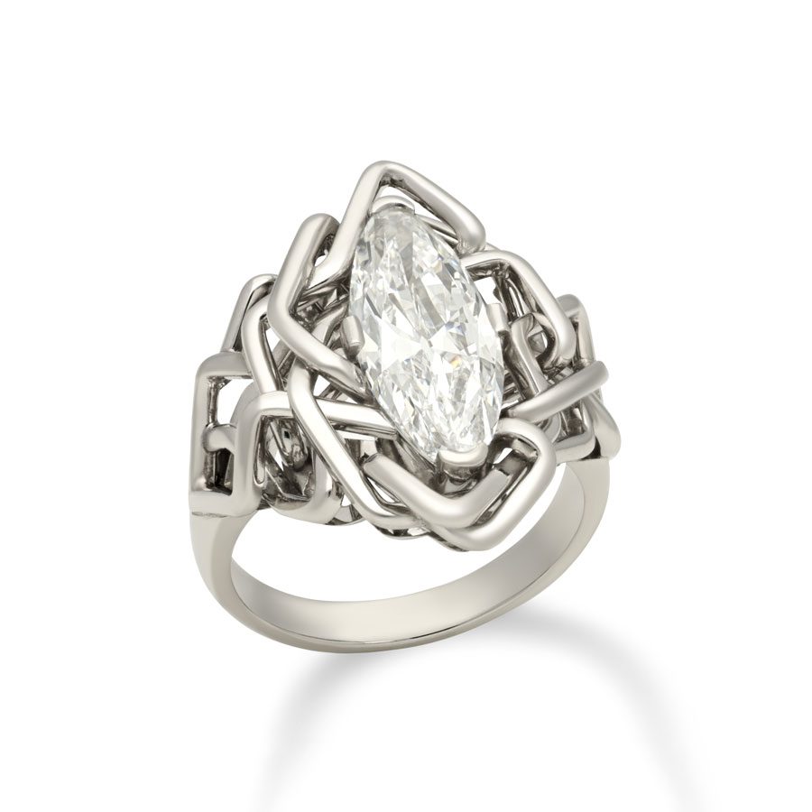 diamond cocktail ring