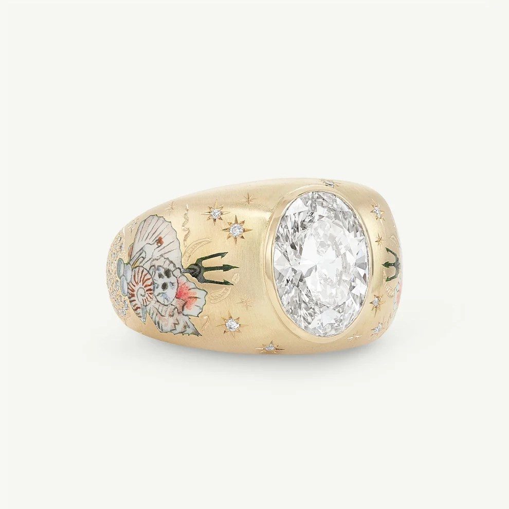 diamond cocktail ring