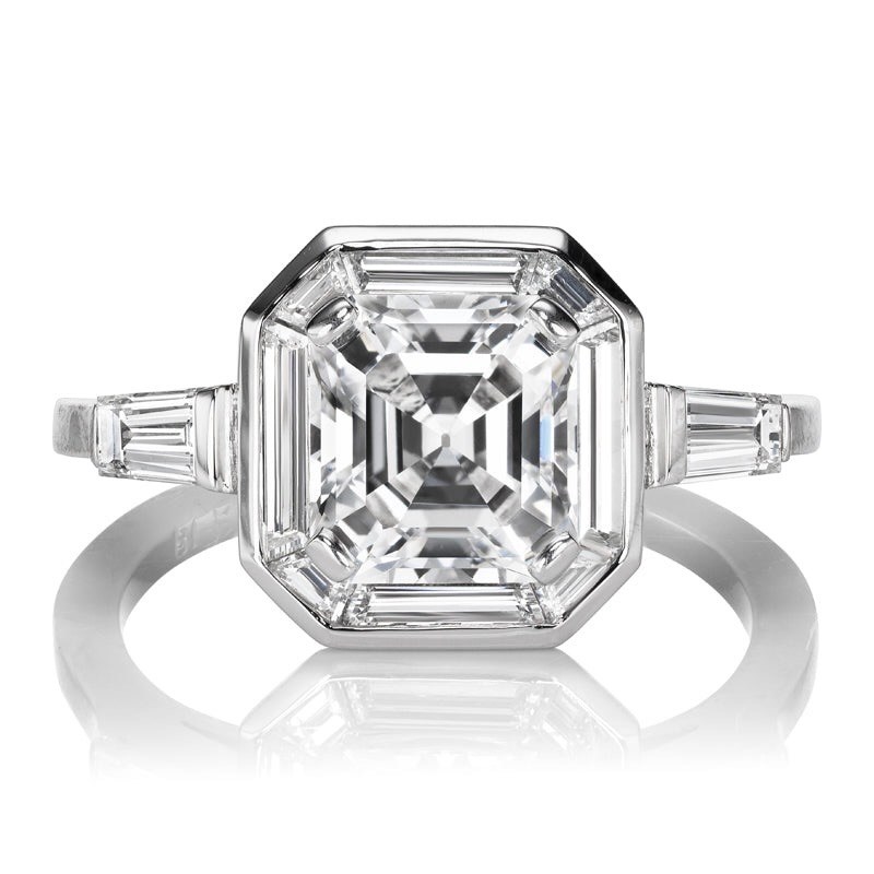 Andria Barbone Viveca Tapered Baguette Diamond Ring