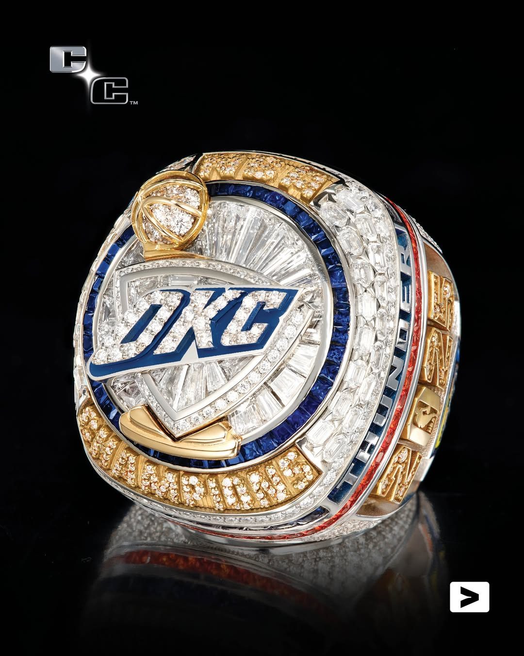 Oklahoma City Thunder Championship Ring