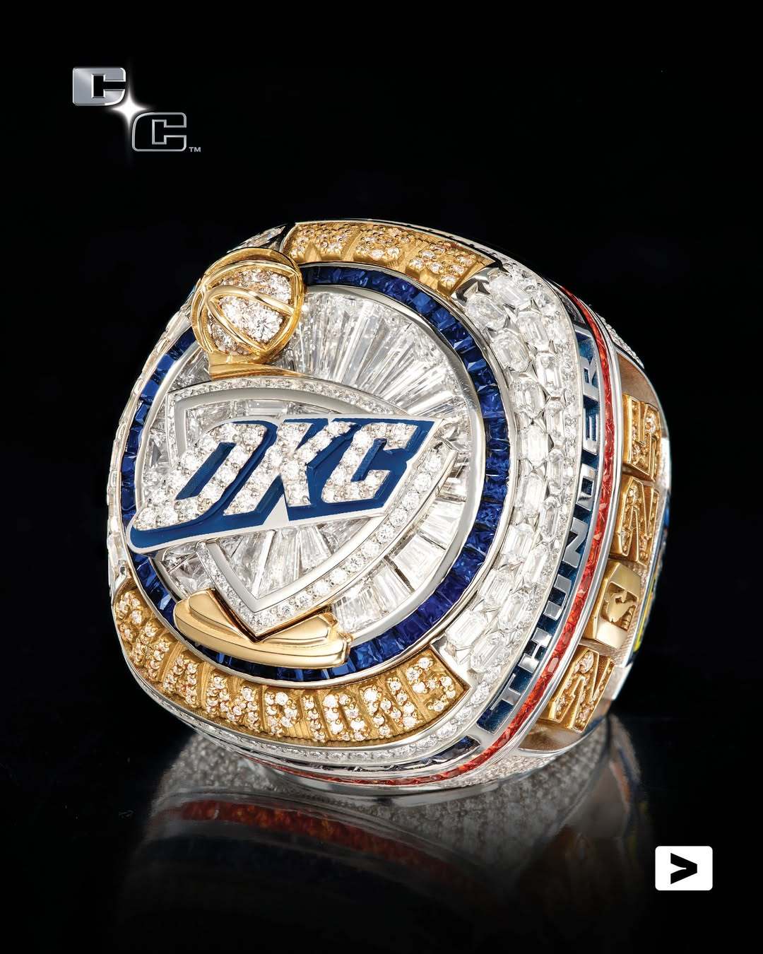 Oklahoma City Thunder Championship Ring