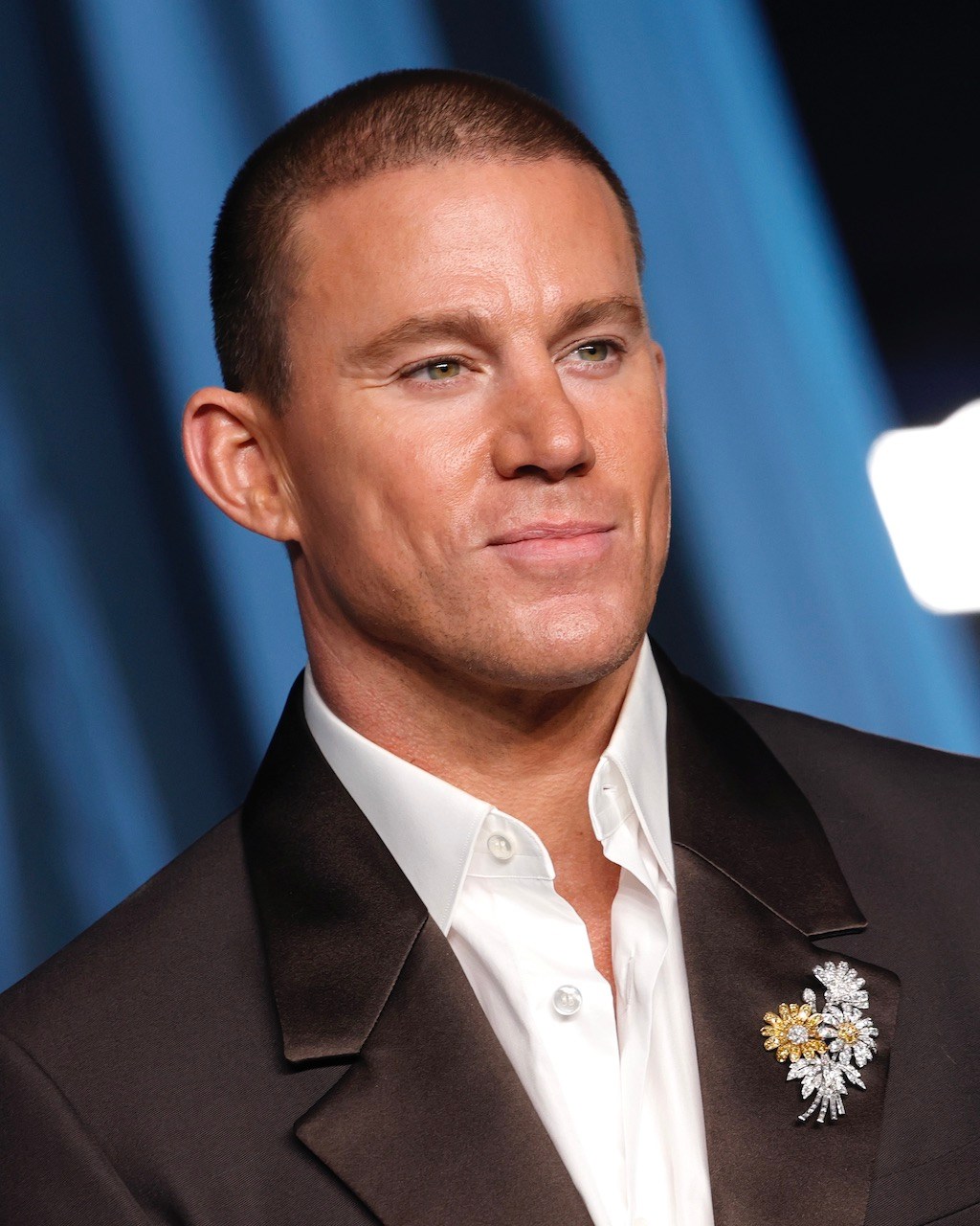 Channing Tatum Wore a Vintage Brooch from the Tiffany & Co. Archives to the 2025 Academy Museum Gala