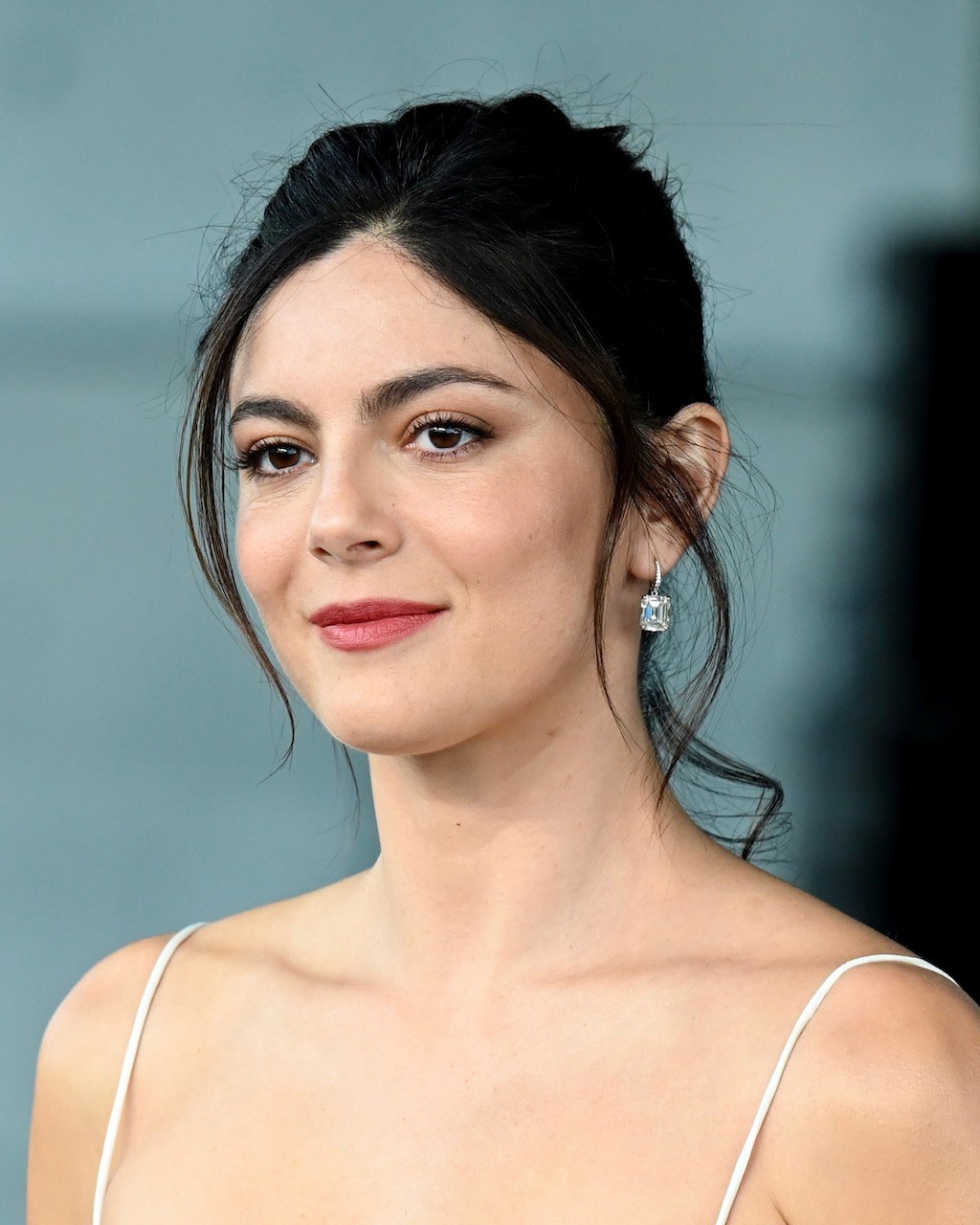Monica Barbaro Diamond Drop Earrings Academy Museum Gala