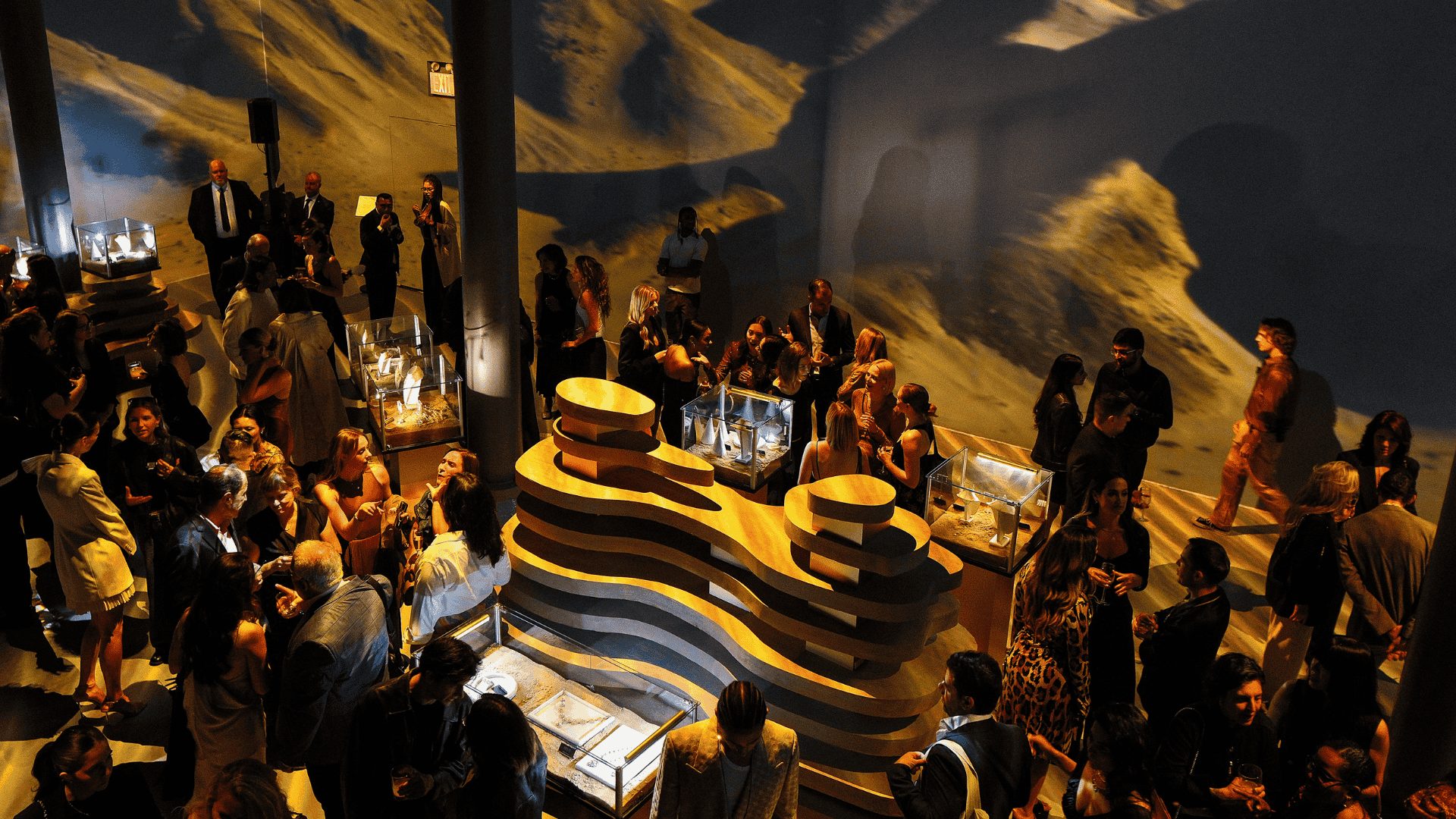 Desert Diamonds launch party at ARTECHOUSE NYC