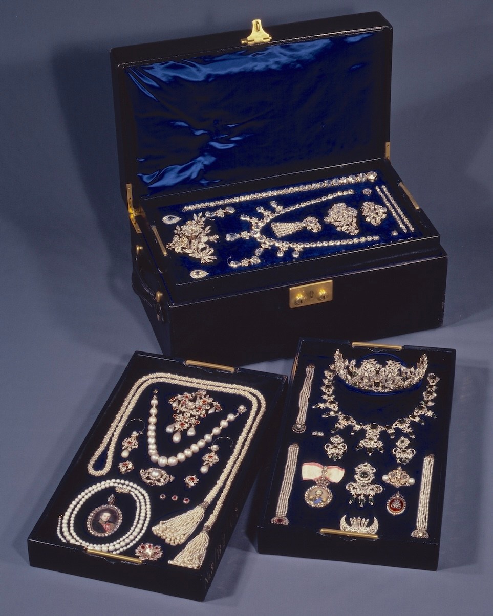 Danish Crown Jewels Jewelry parure sets.
