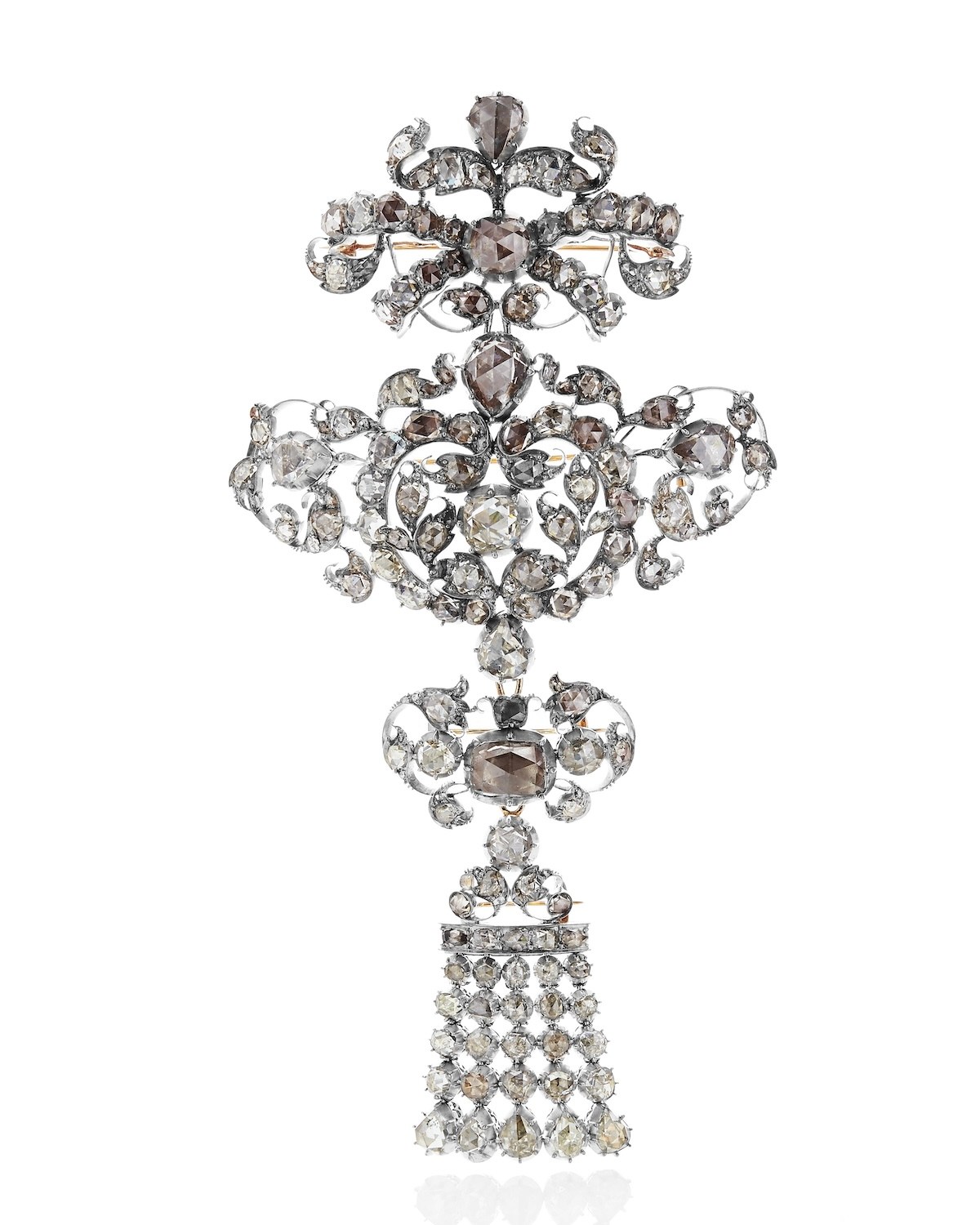Royal Danish Crown Jewels Collection Diamond pin.