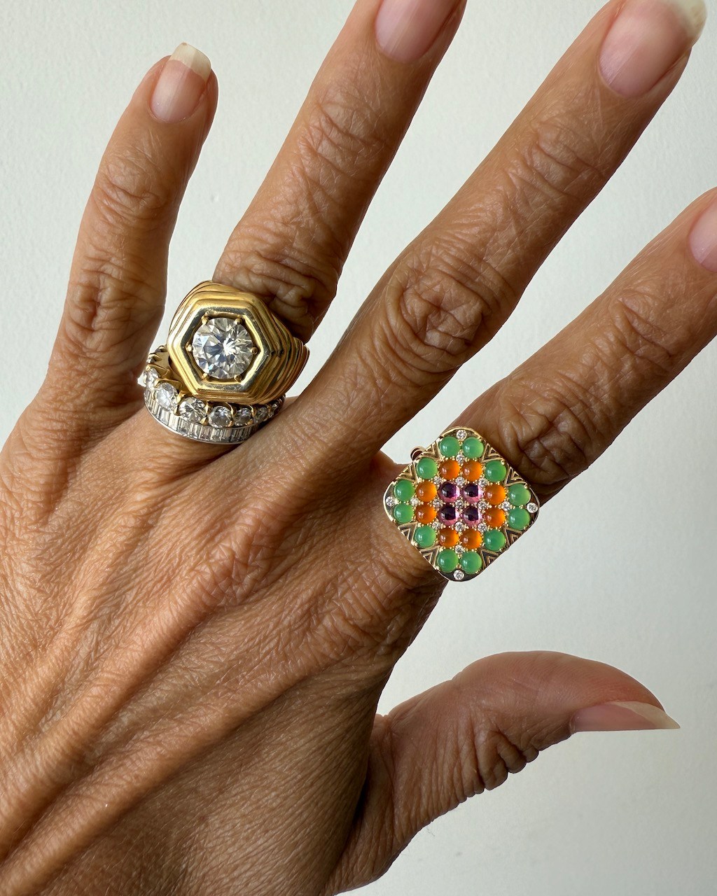 Lauren Harwell Godfrey has reimagined her sentimental diamond engagement ring