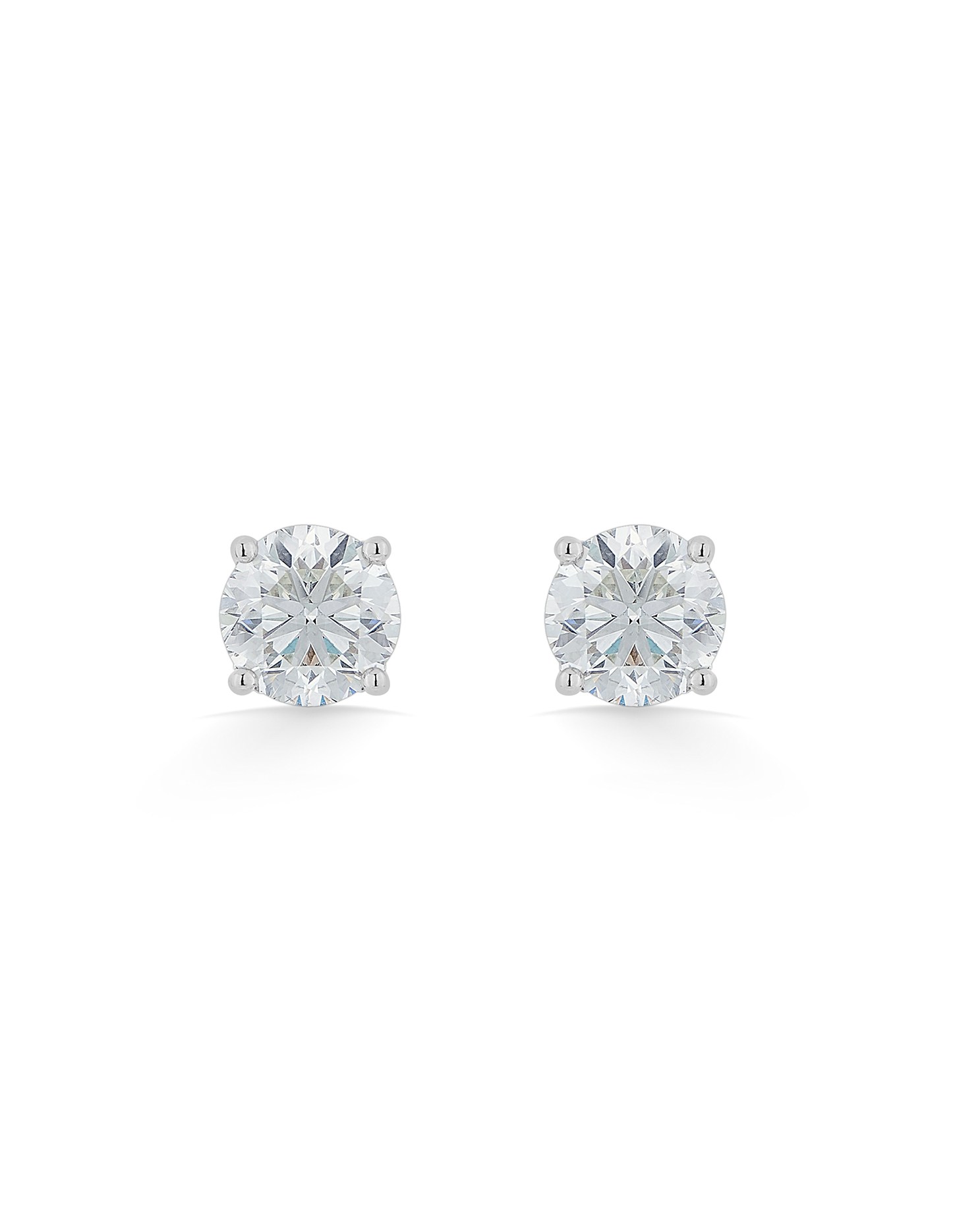 Solitaire Diamond Studs