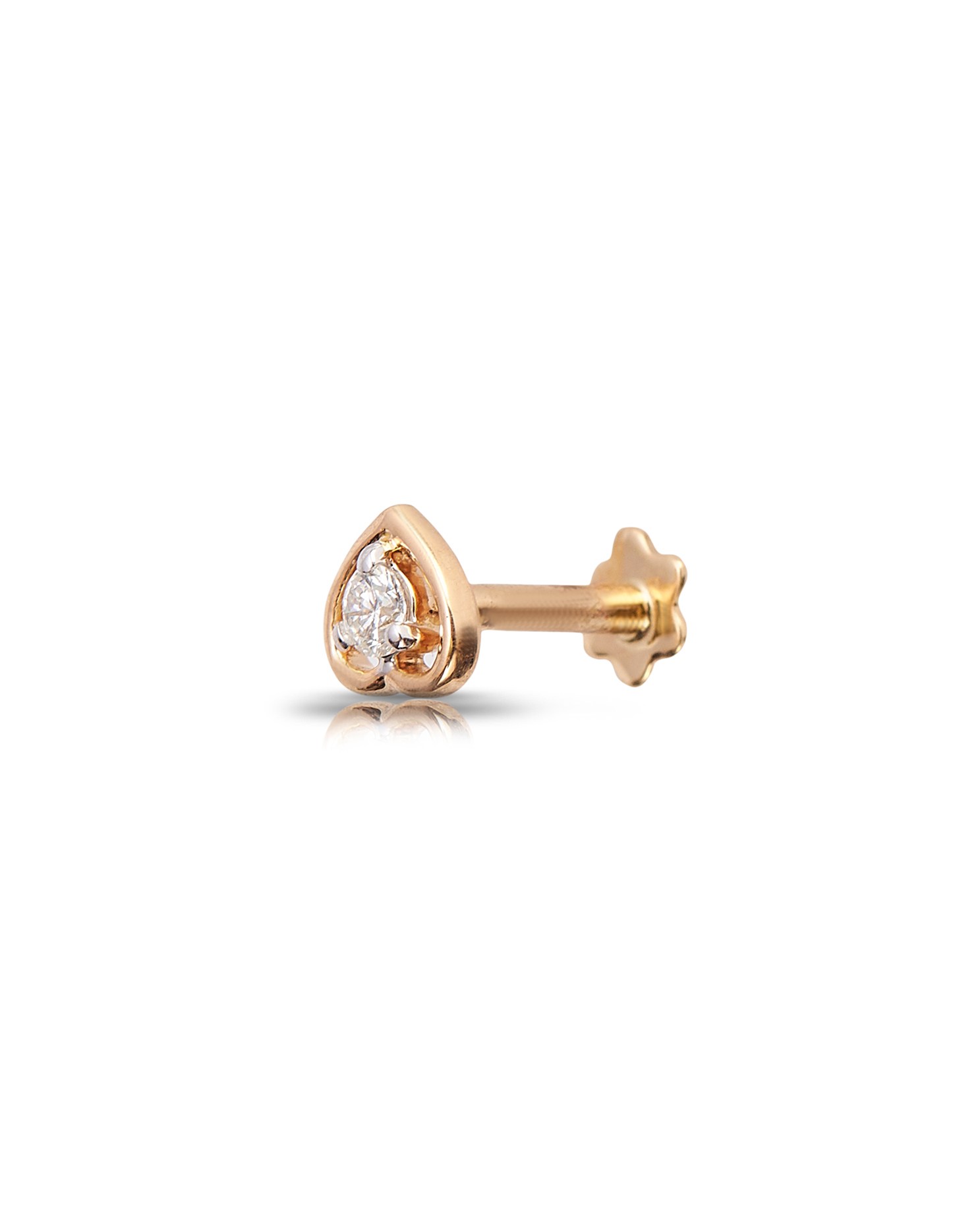 Solitaire Diamond Stud