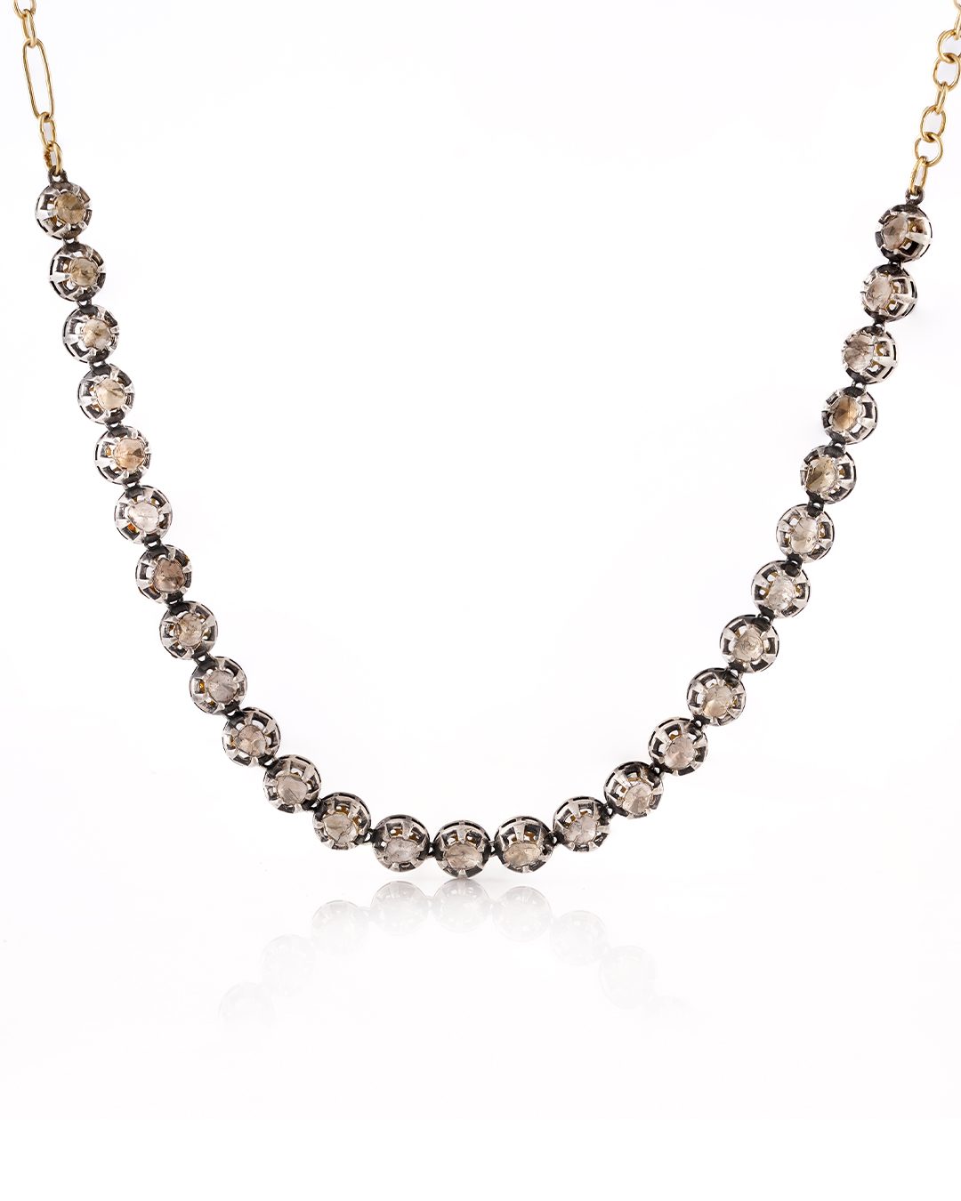 Long Damond Necklace