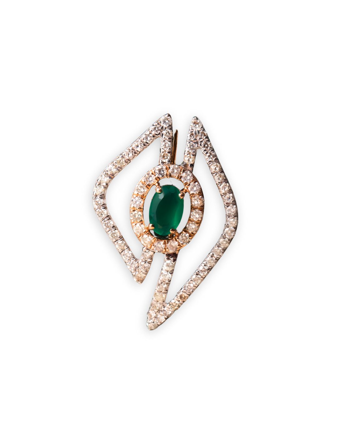 Designer Diamond Brooch