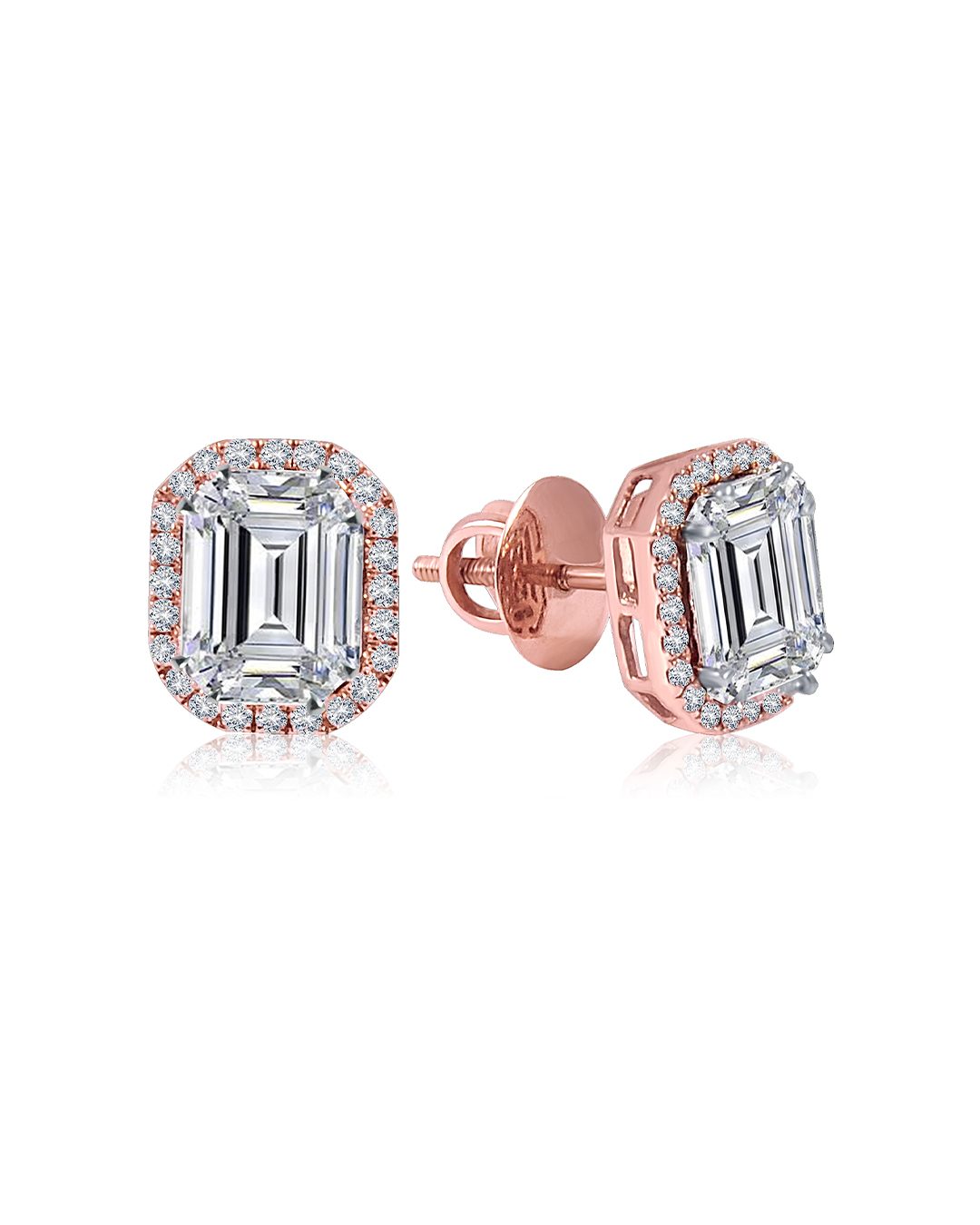 Small Solitaire diamond studs