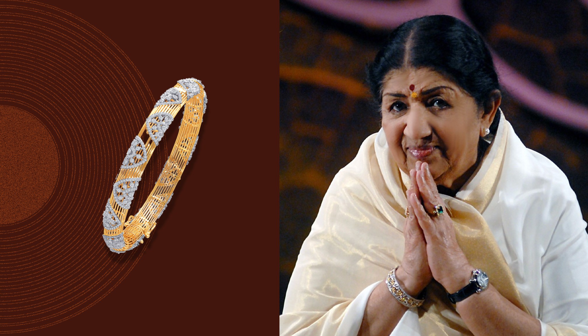 Natural Diamond Bangle