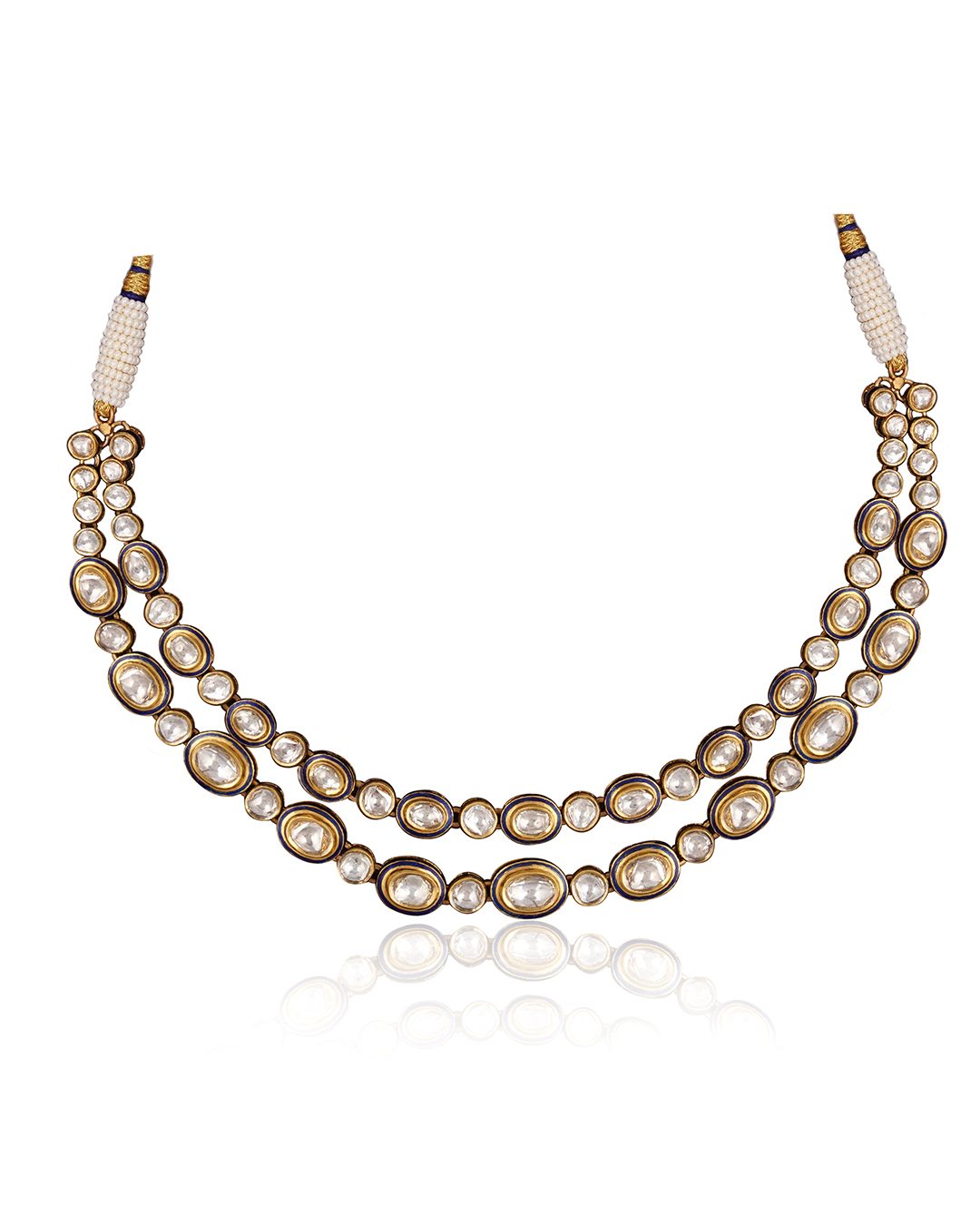 Two layered Diamond Necklace
