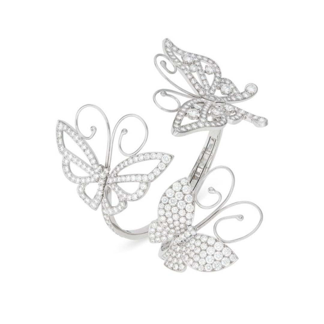 Van Cleef and Arpels butterfly cuff