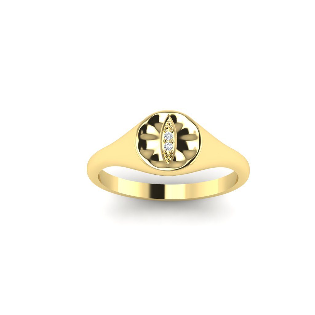 Ernest Jones Kleora Collection: Diamonds and electrum