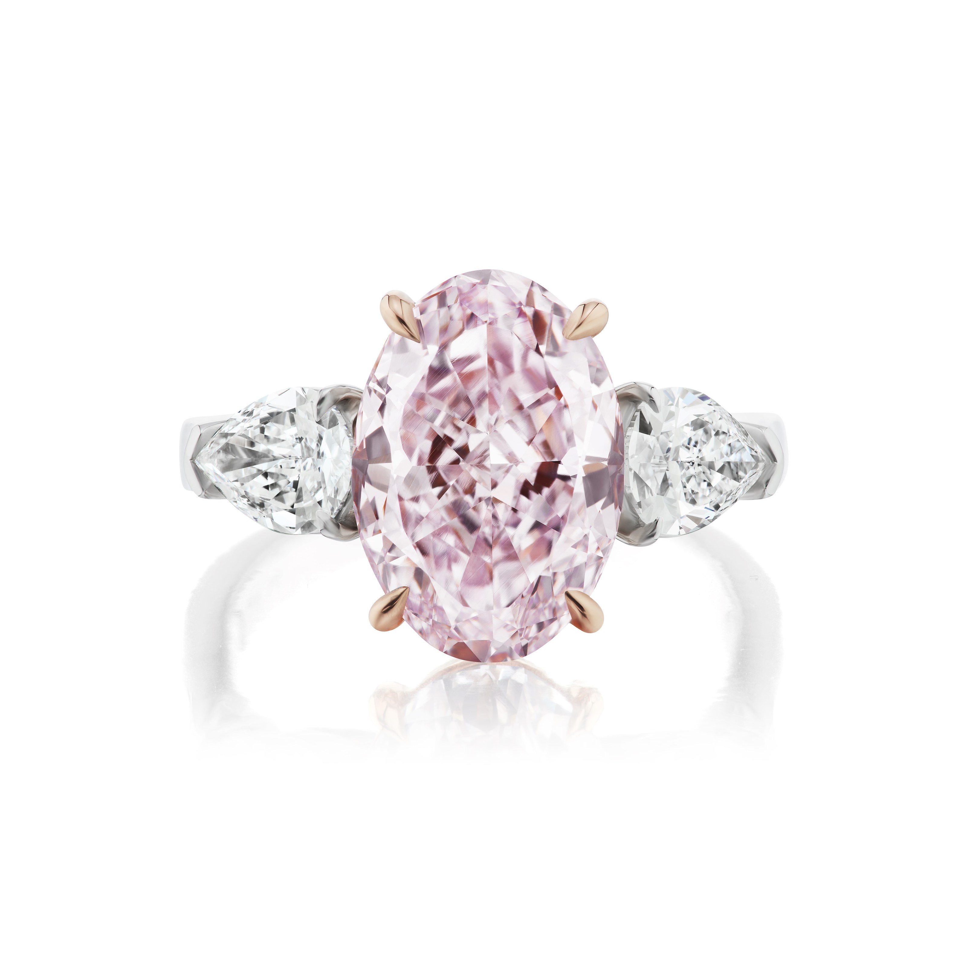 purple diamond ring