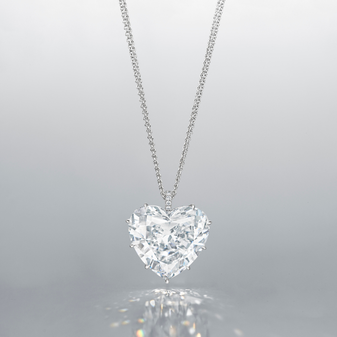 A Rare Diamond Pendant Necklace/Ring on sale at Christie's Magnificent Jewels