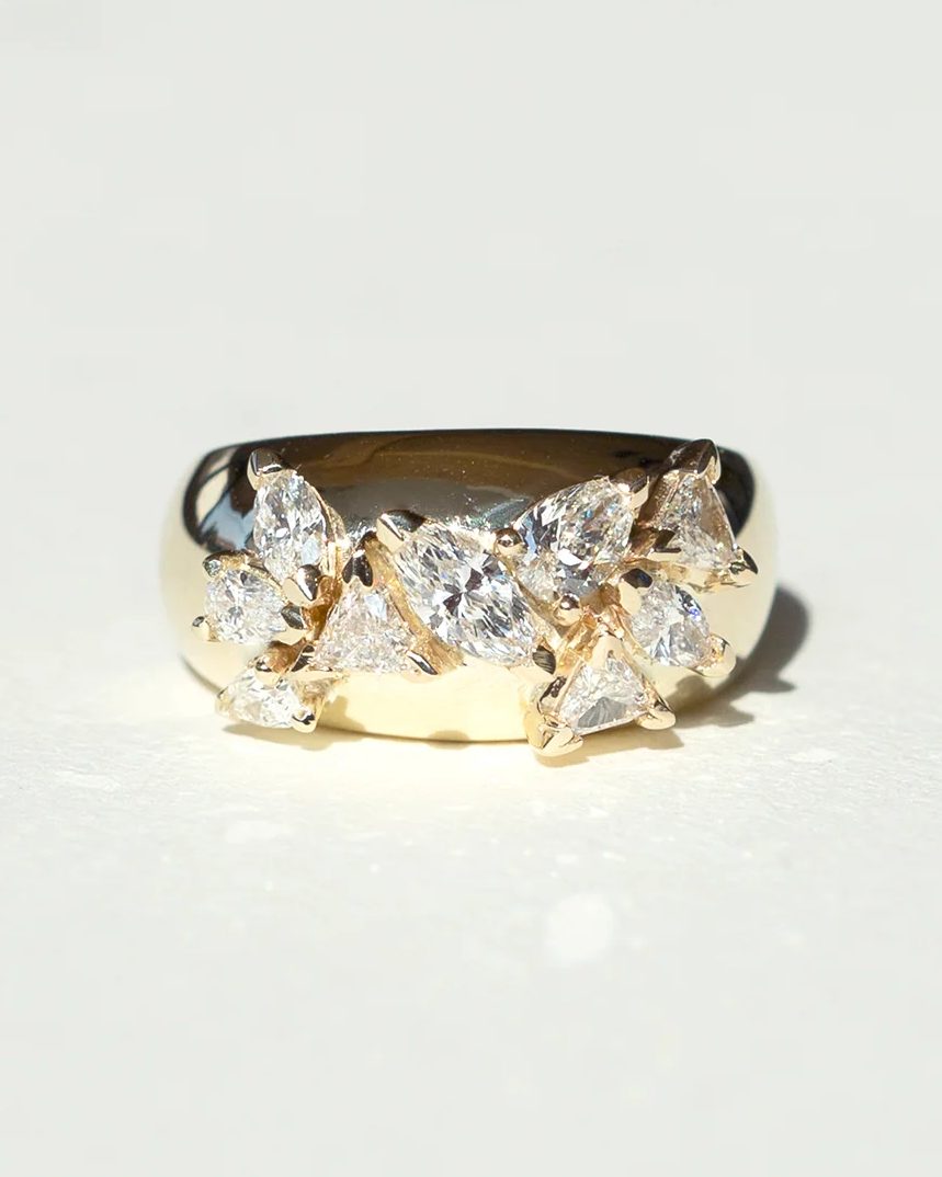 Grace Lee Demi Globe Plus 9 Ring, $13,580, gracelee.com