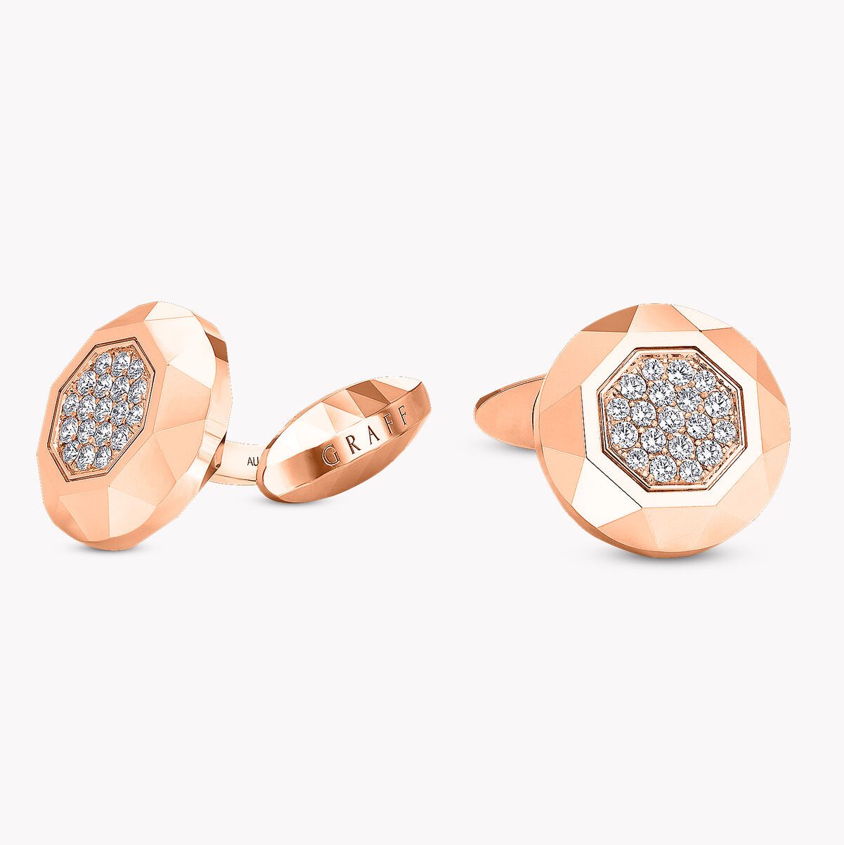 diamond cufflinks